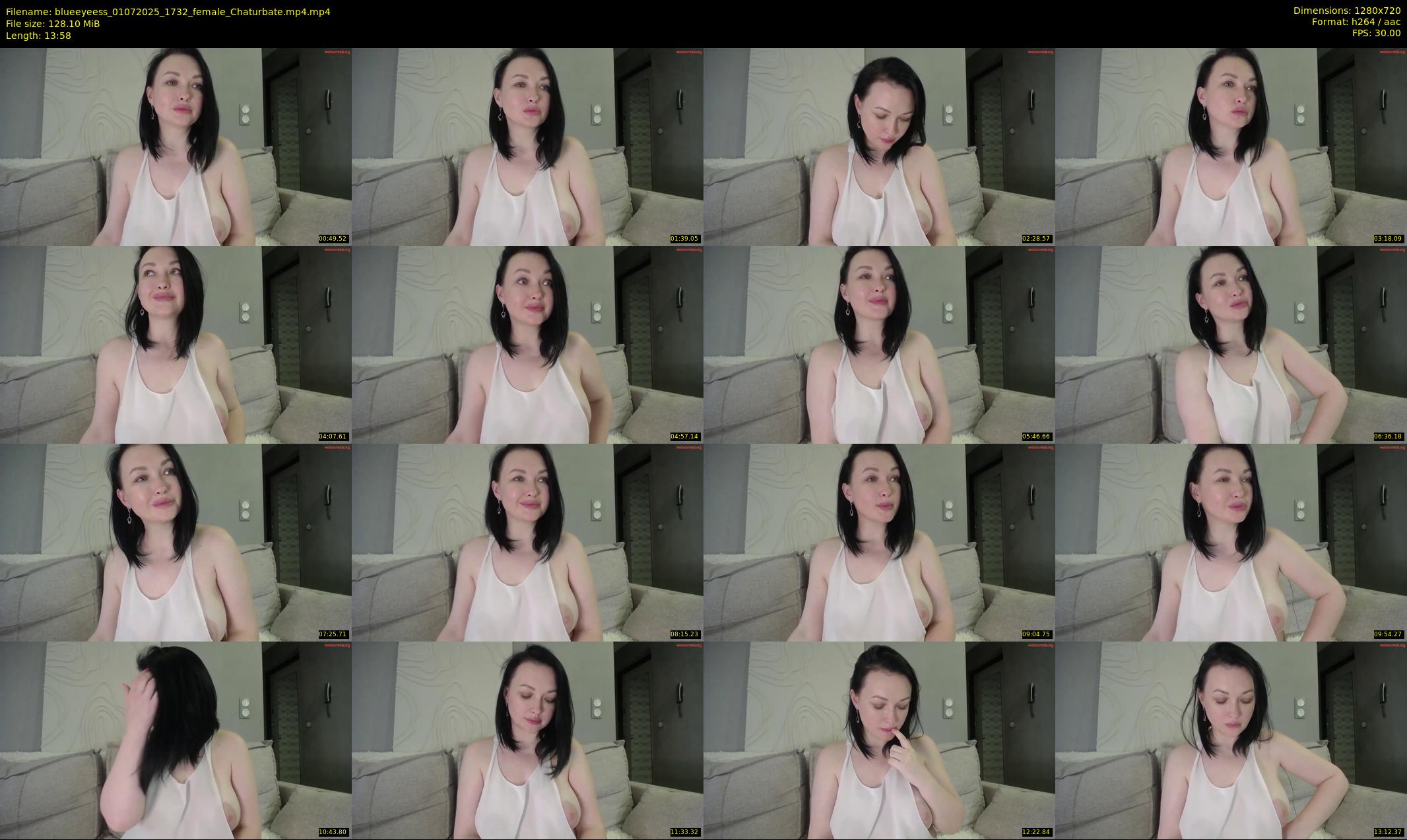 blueeyeess — 14 minute Chaturbate female cam show recording, 720p, Jul 1, 2025