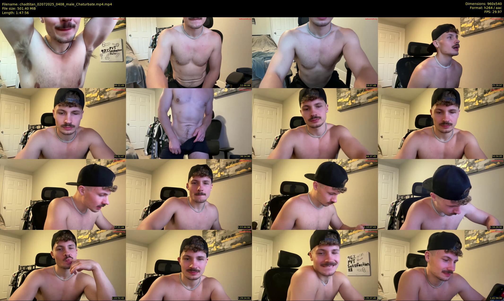 chadtitan — 108 minute Chaturbate male cam show recording, 480p, Jul 2, 2025