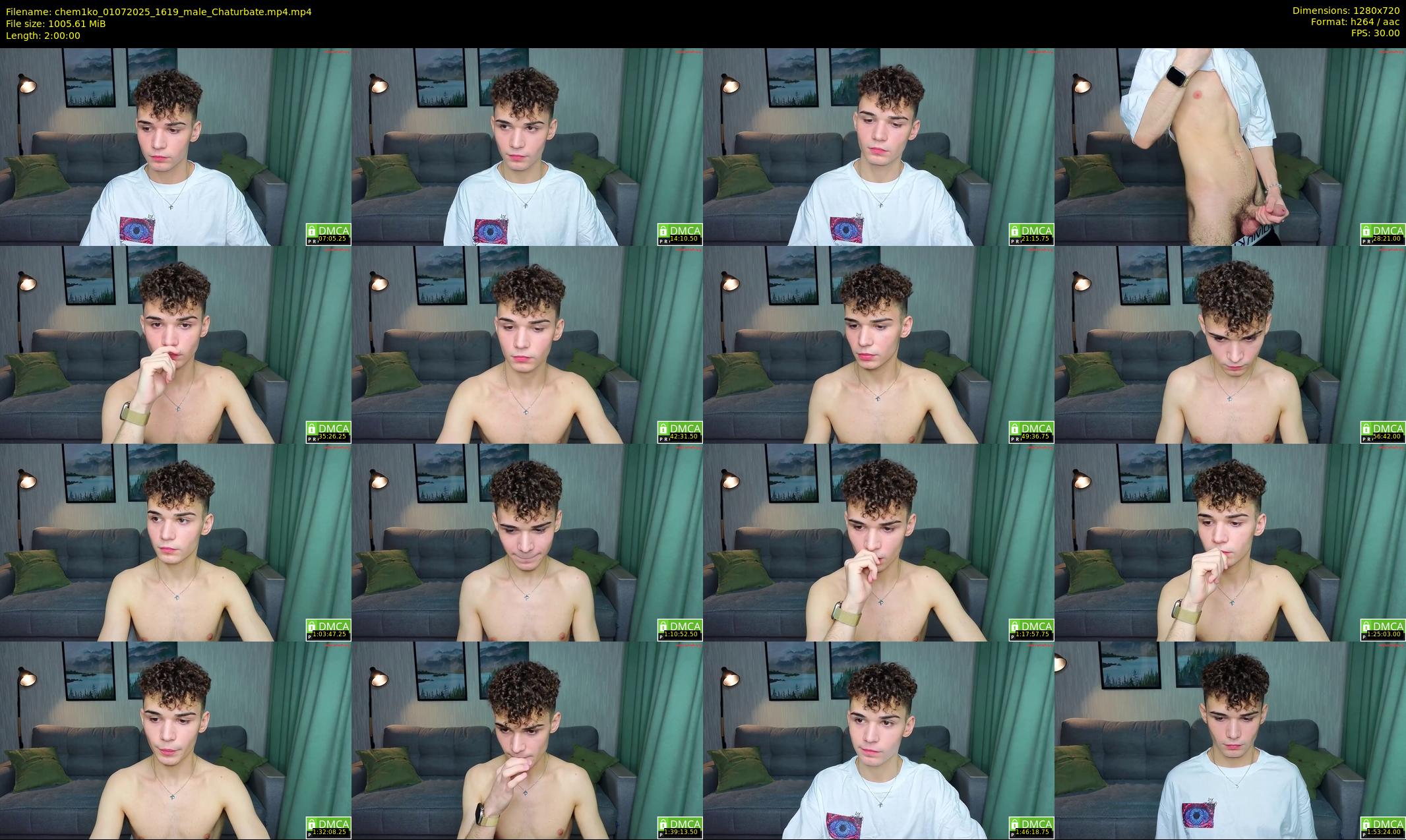 chem1ko — 120 minute Chaturbate male cam show recording, 720p, Jul 1, 2025