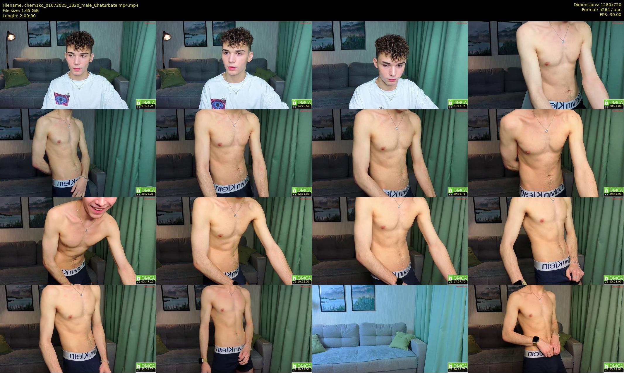 chem1ko — 120 minute Chaturbate male cam show recording, 720p, Jul 1, 2025