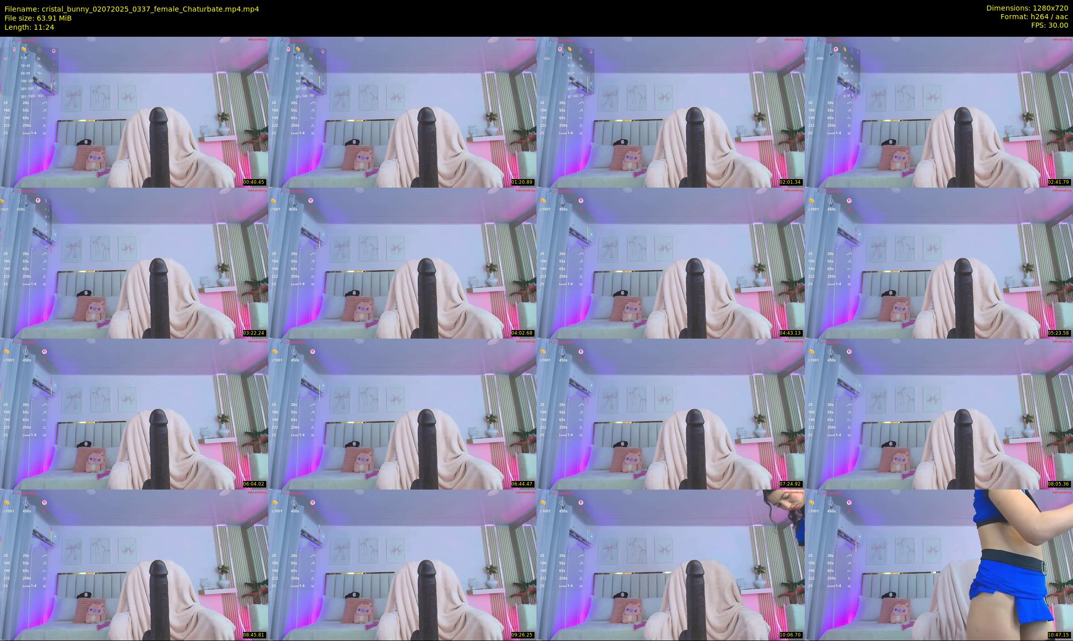 cristal_bunny — 12 minute Chaturbate female cam show recording, 720p, Jul 2, 2025