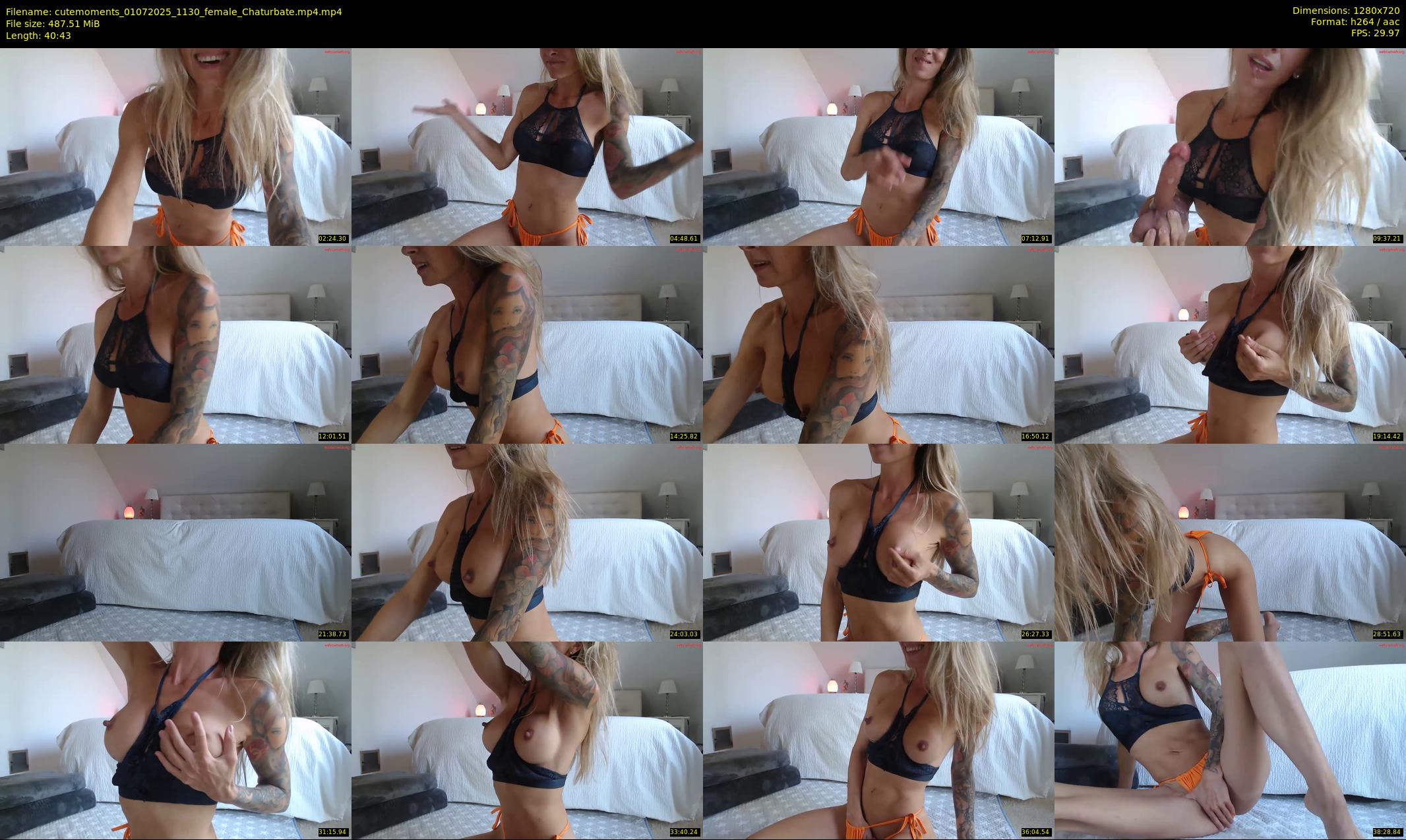 cutemoments — 41 minute Chaturbate female cam show recording, 720p, Jul 1, 2025