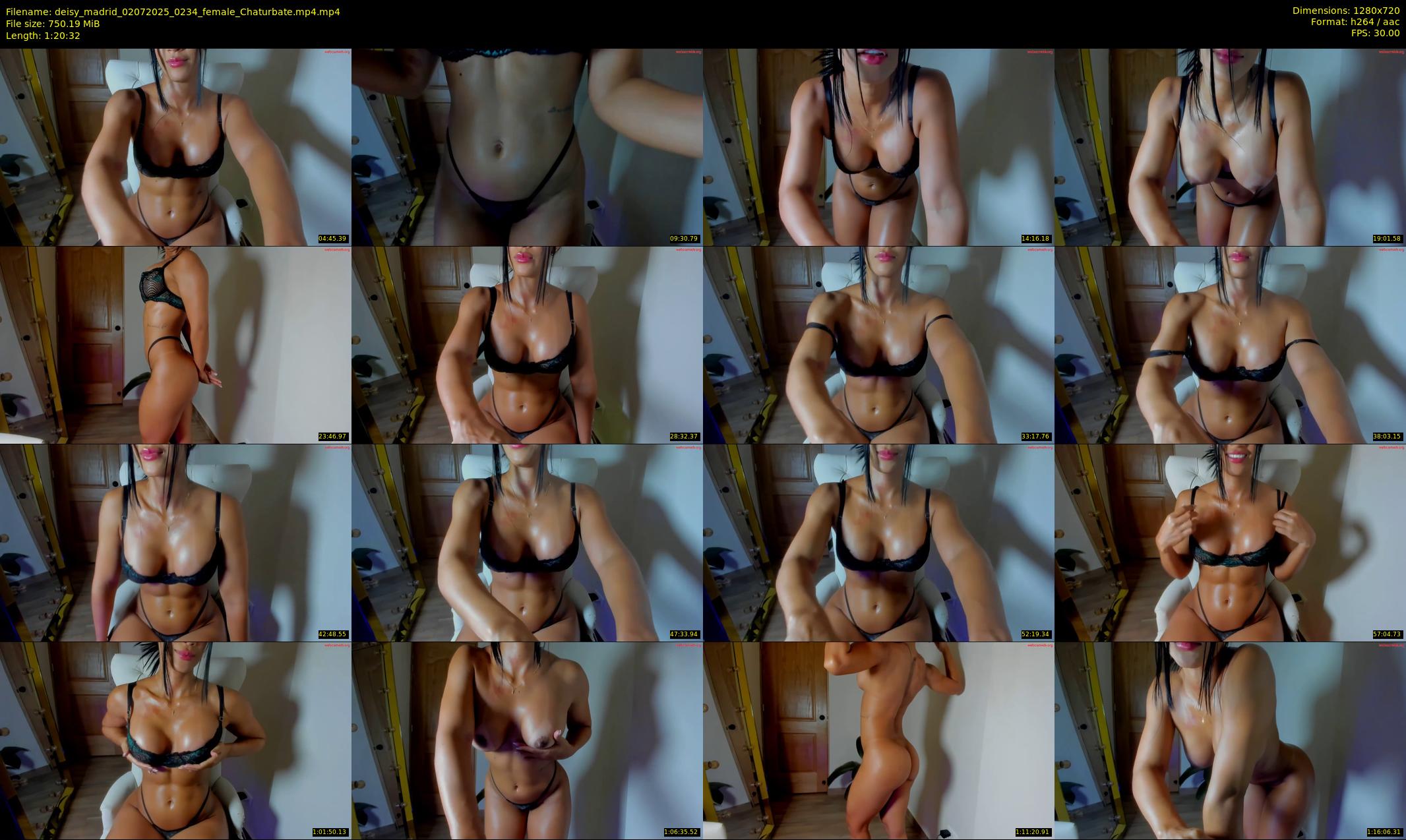 deisy_madrid — 81 minute Chaturbate female cam show recording, 720p, Jul 2, 2025