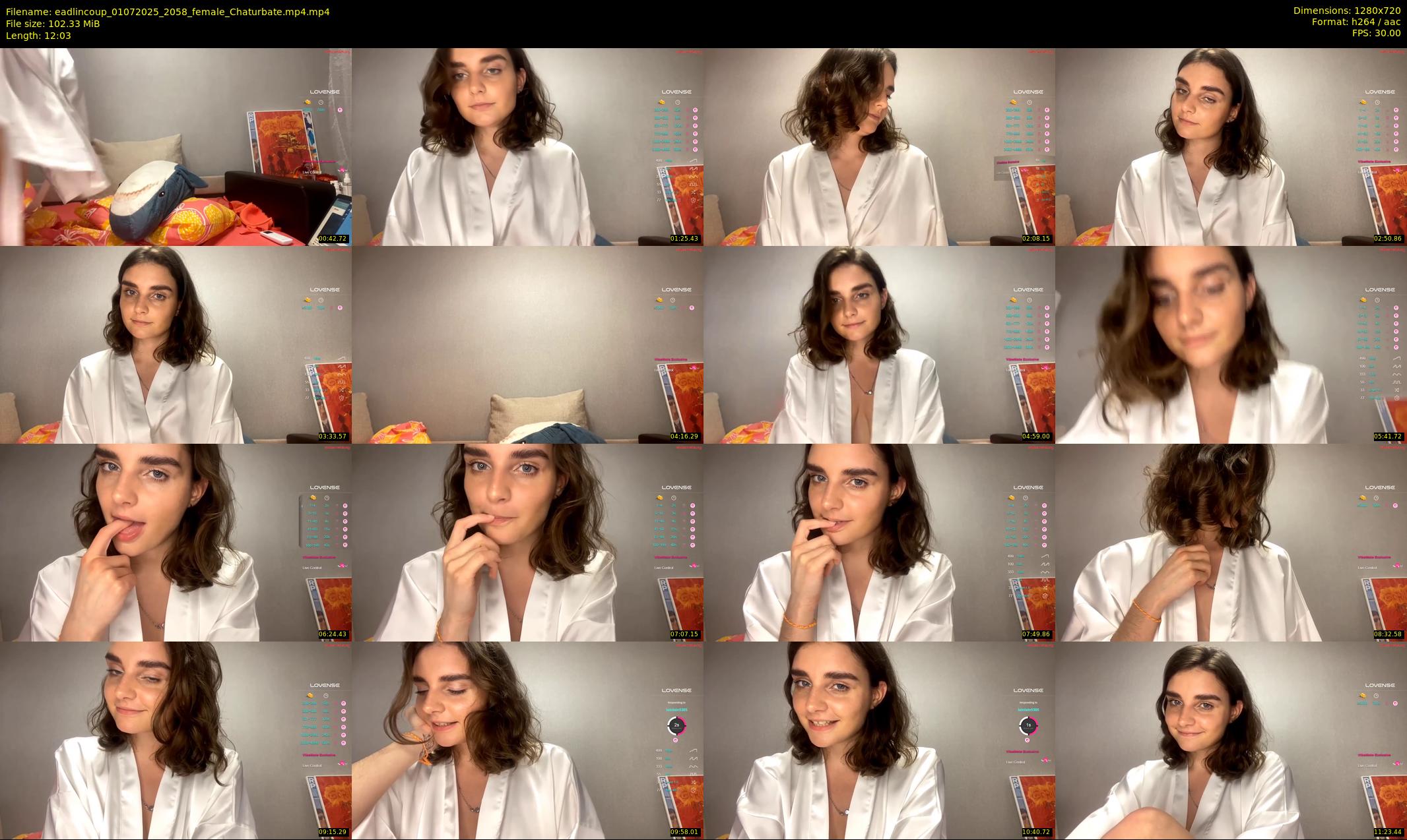 eadlincoup — 13 minute Chaturbate female cam show recording, 720p, Jul 1, 2025