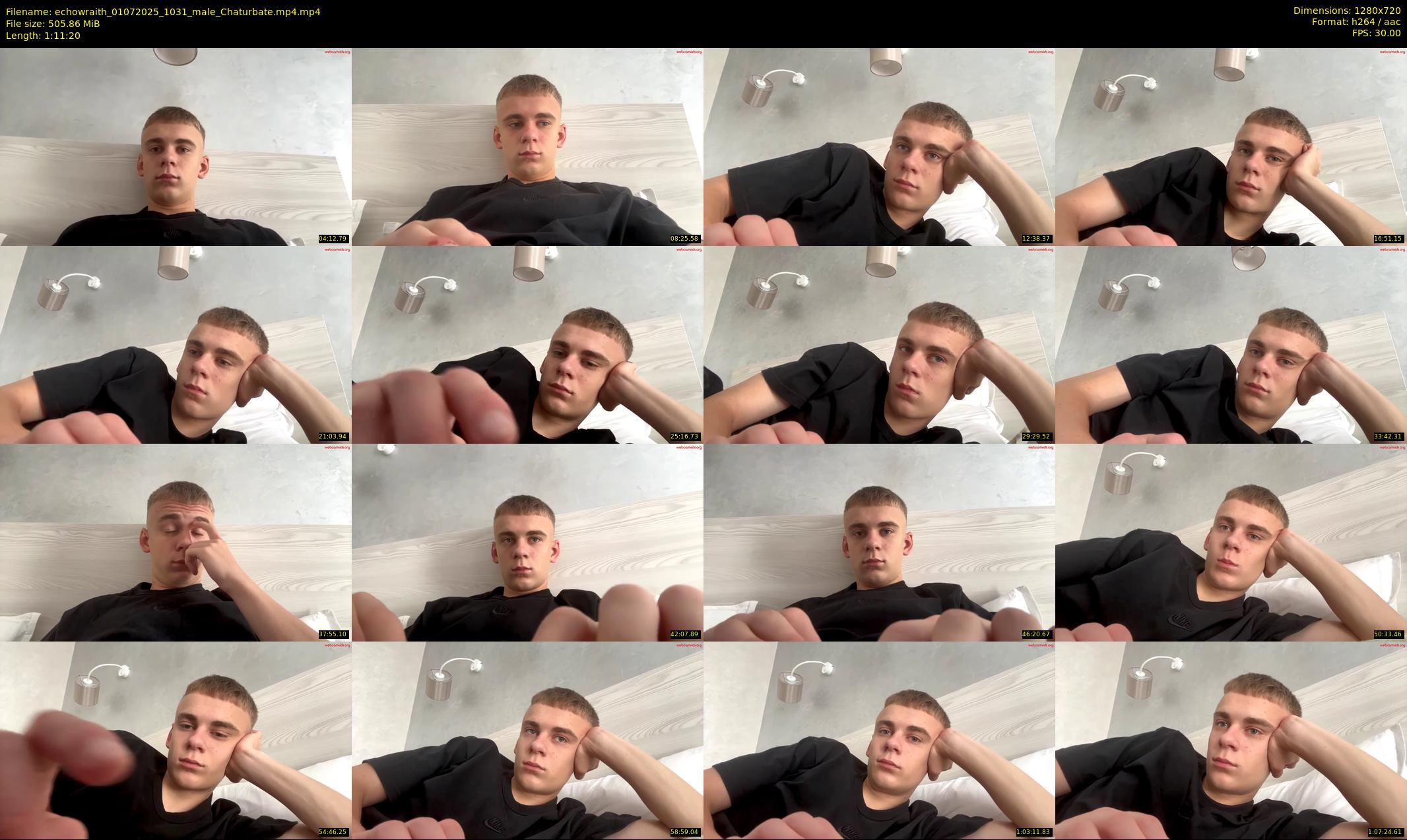 echowraith — 72 minute Chaturbate male cam show recording, 720p, Jul 1, 2025