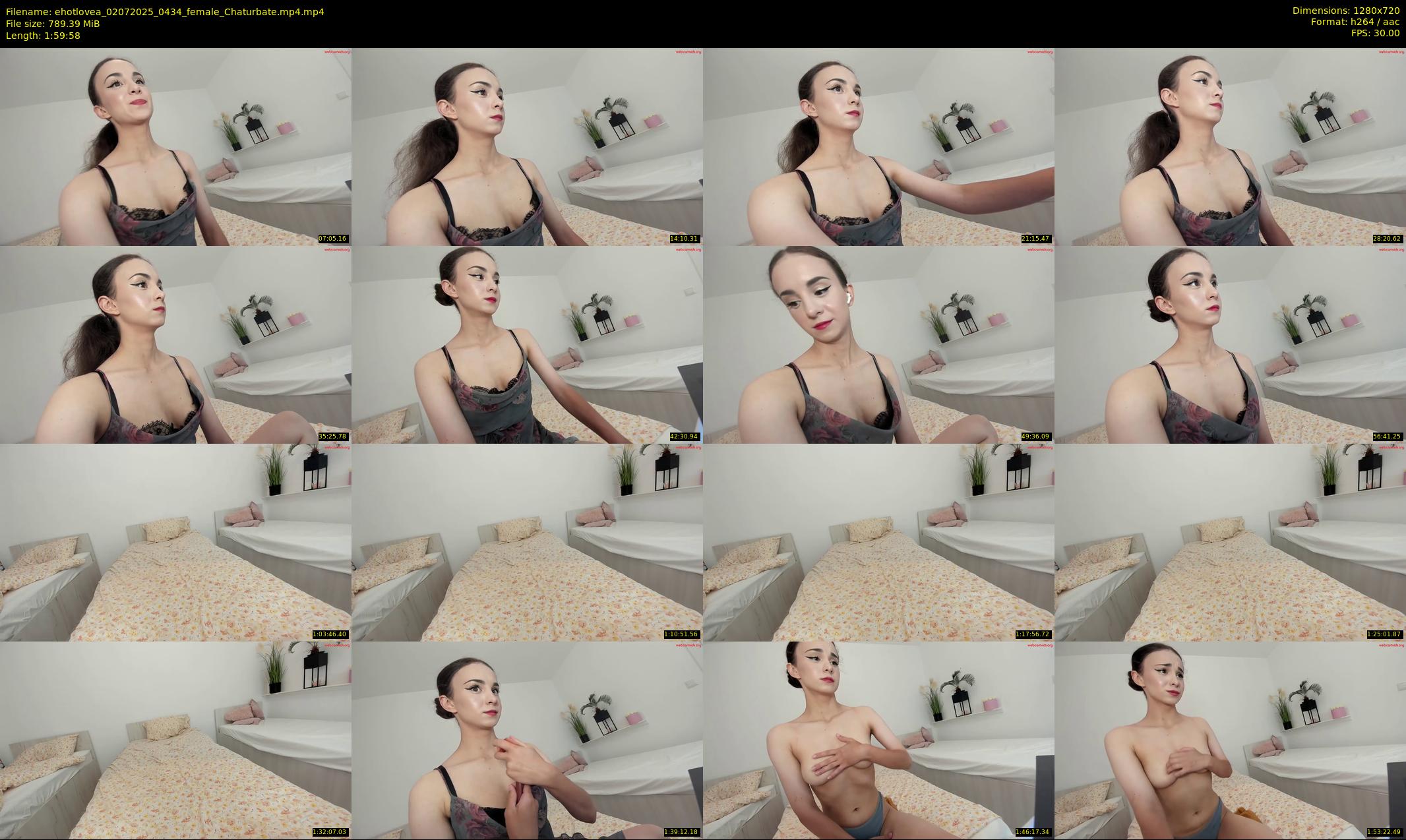 ehotlovea — 120 minute Chaturbate female cam show recording, 720p, Jul 2, 2025