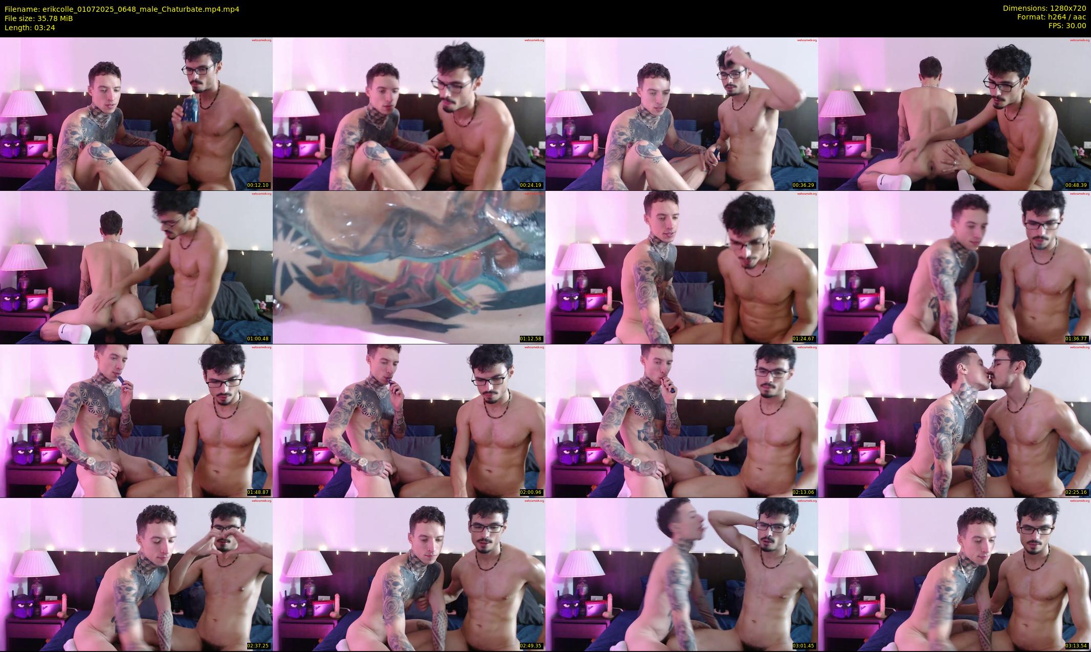 erikcolle — 4 minute Chaturbate male cam show recording, 720p, Jul 1, 2025
