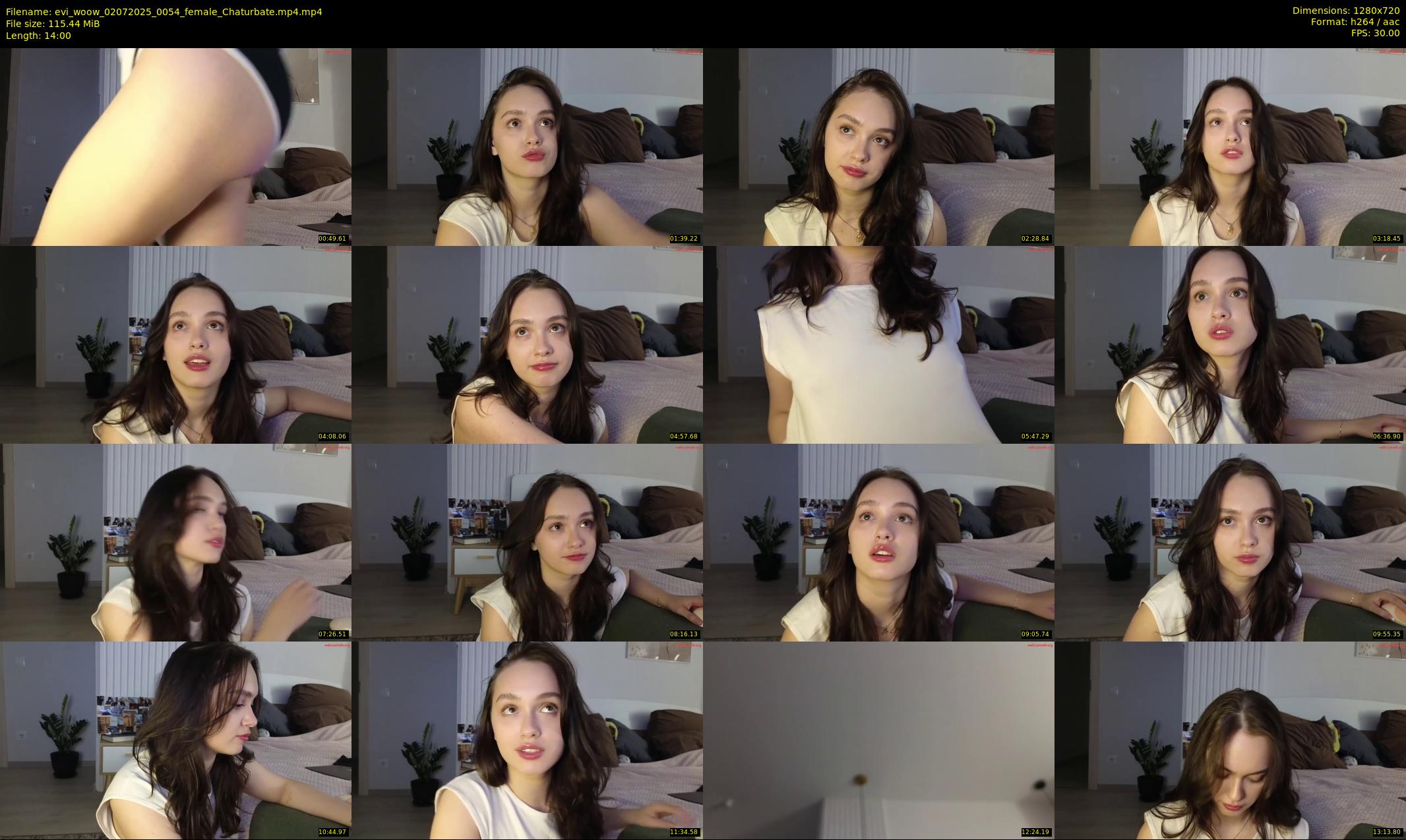 evi_woow — 14 minute Chaturbate female cam show recording, 720p, Jul 2, 2025