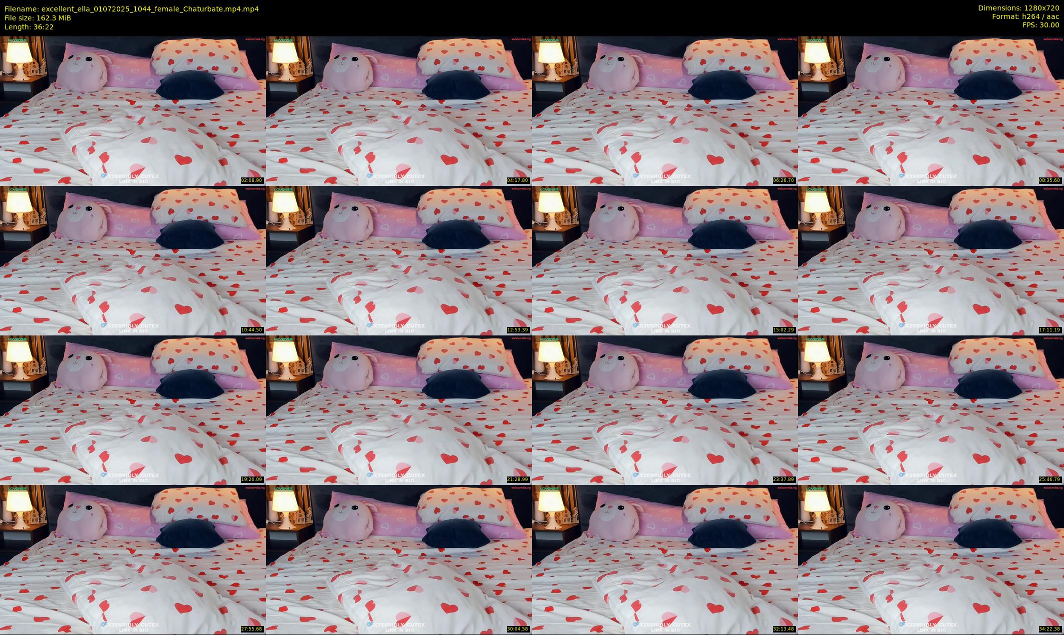 excellent_ella — 37 minute Chaturbate female cam show recording, 720p, Jul 1, 2025