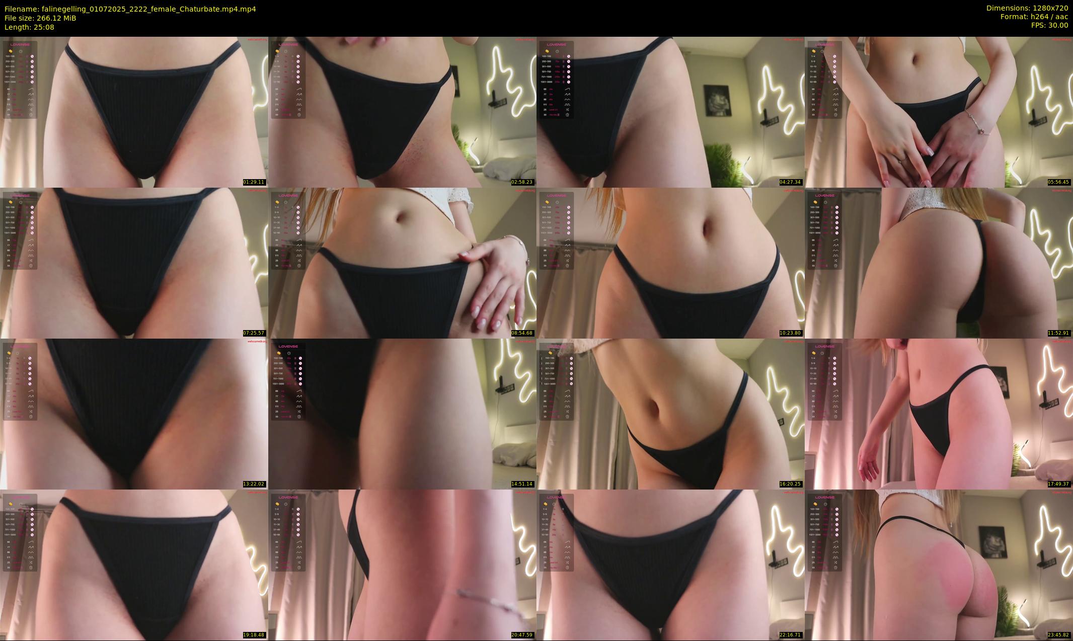 falinegelling — 26 minute Chaturbate female cam show recording, 720p, Jul 1, 2025
