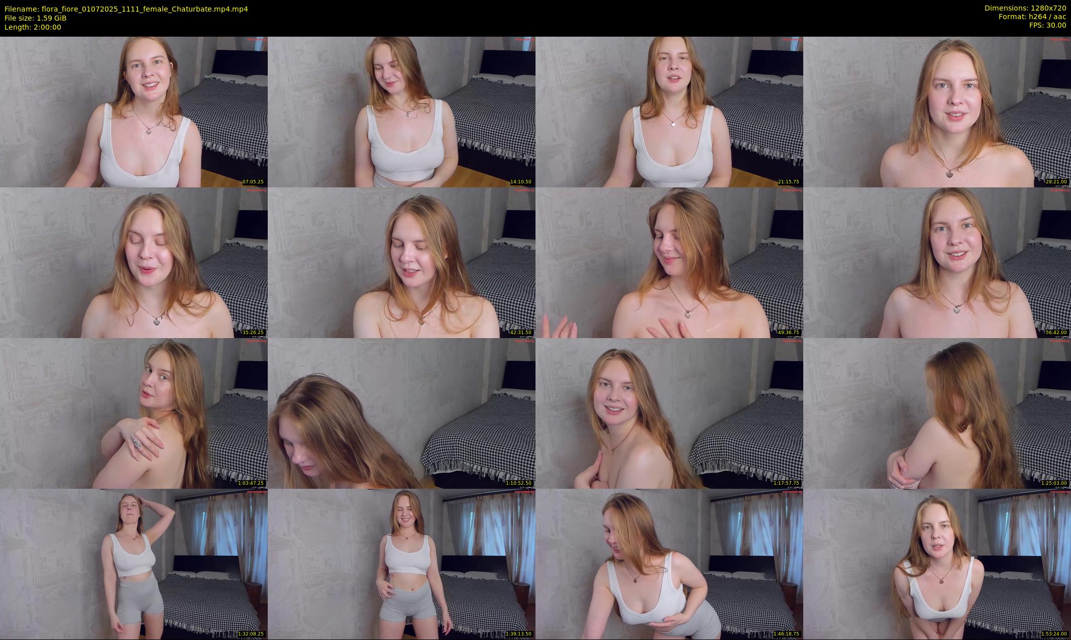 flora_fiore — 120 minute Chaturbate female cam show recording, 720p, Jul 1, 2025
