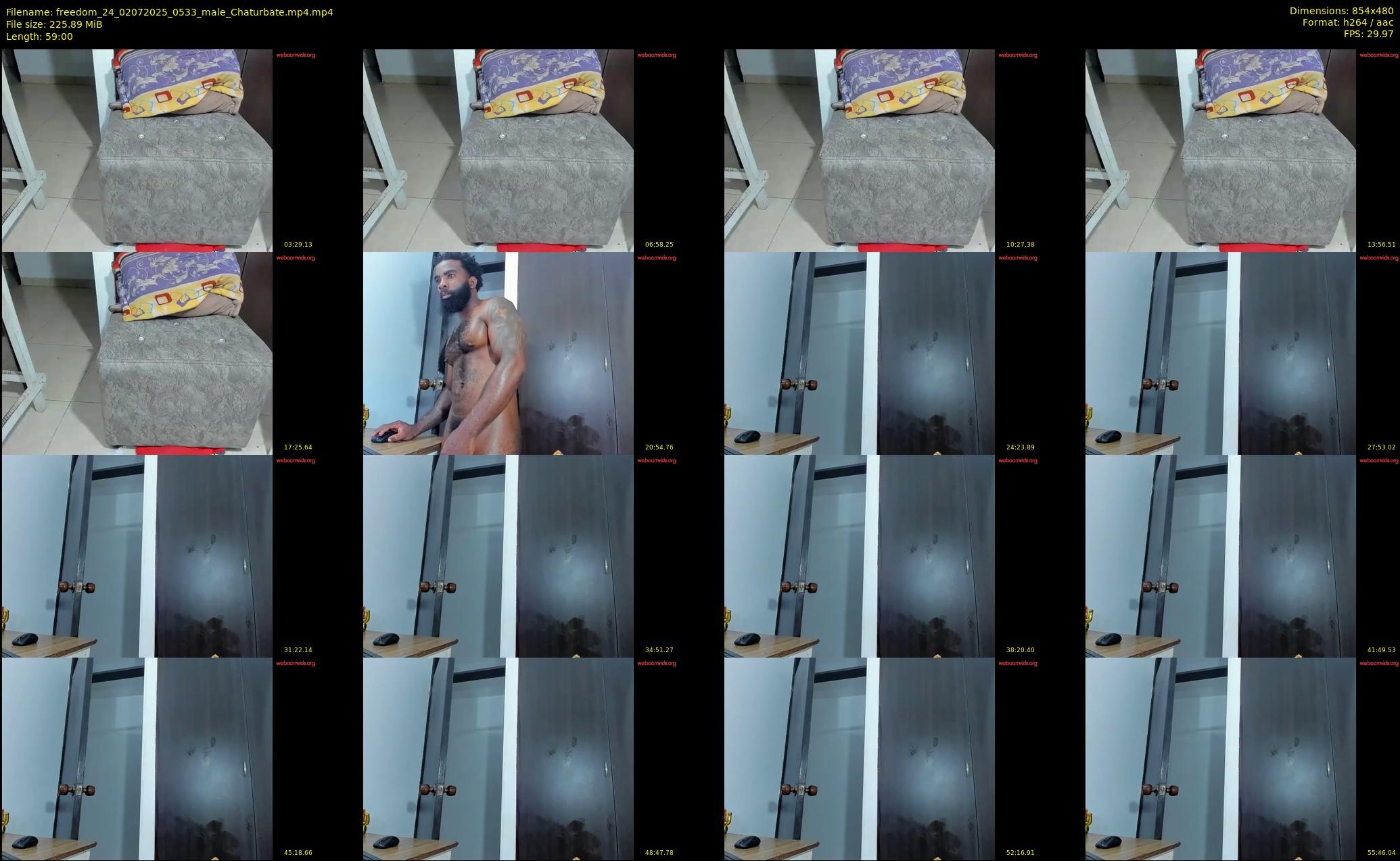 freedom_24 — 59 minute Chaturbate male cam show recording, 480p, Jul 2, 2025