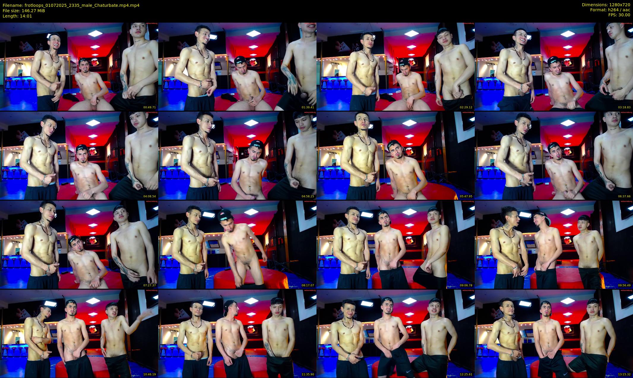 frotloops — 15 minute Chaturbate male cam show recording, 720p, Jul 1, 2025