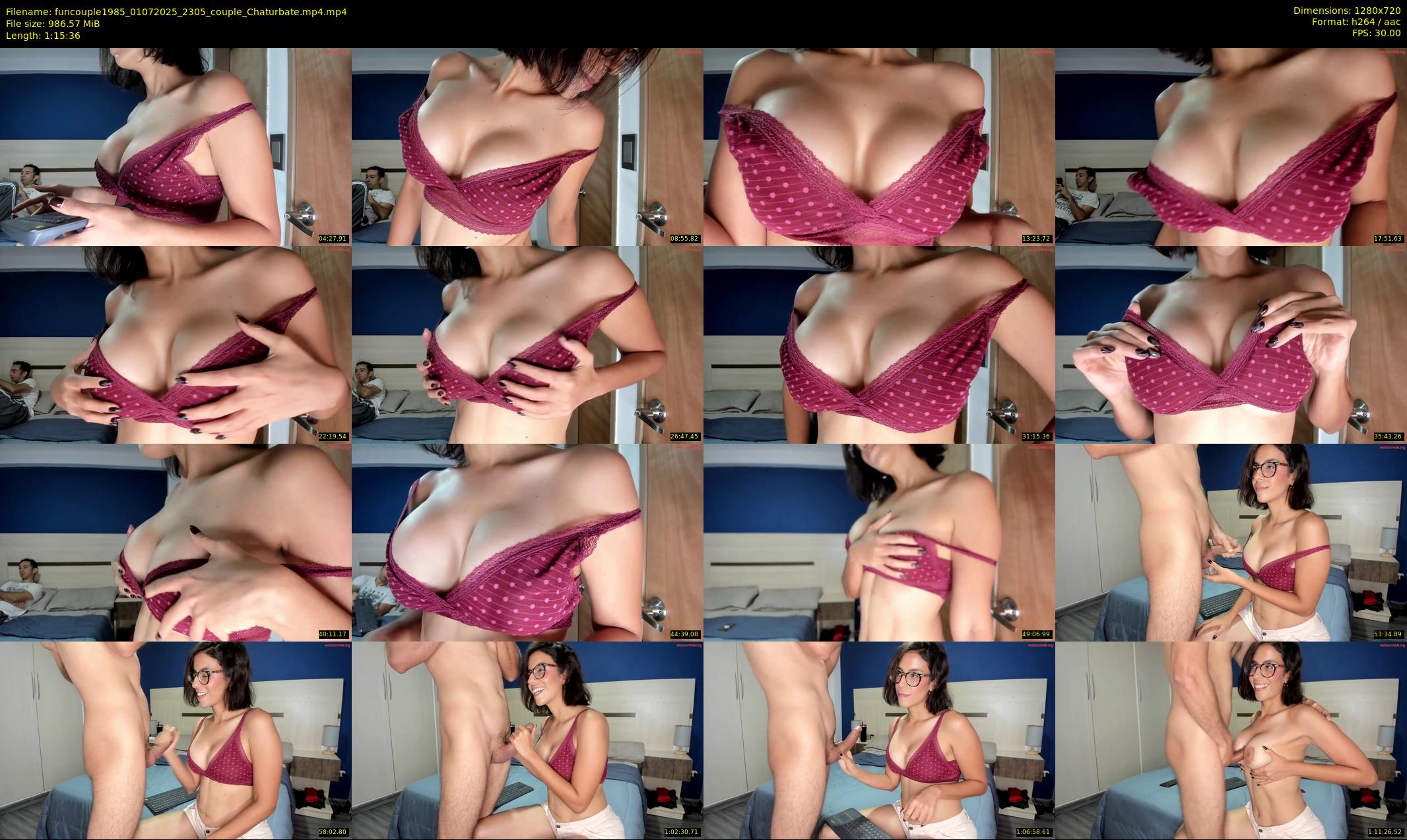 funcouple1985 — 76 minute Chaturbate couple cam show recording, 720p, Jul 1, 2025