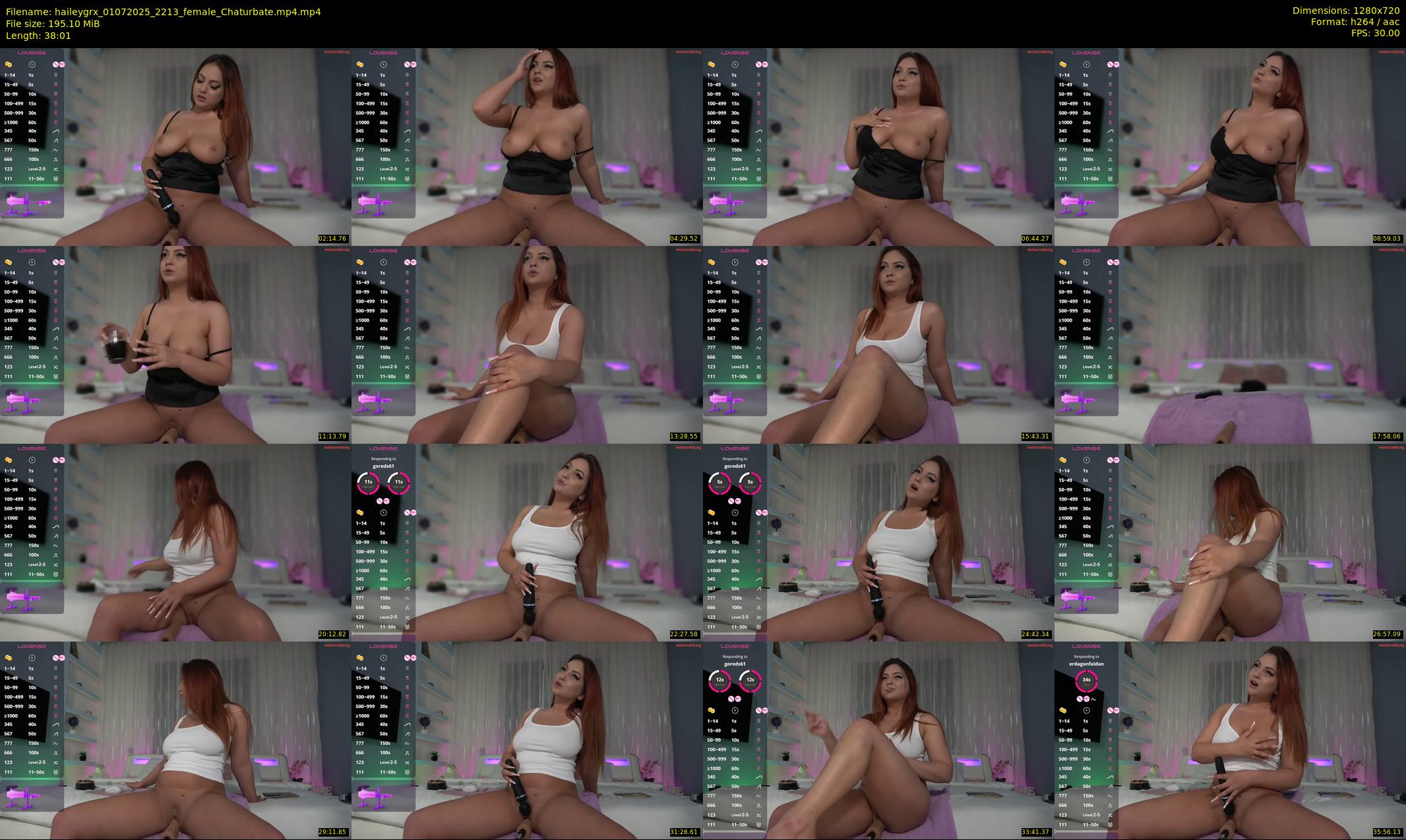 haileygrx — 39 minute Chaturbate female cam show recording, 720p, Jul 1, 2025