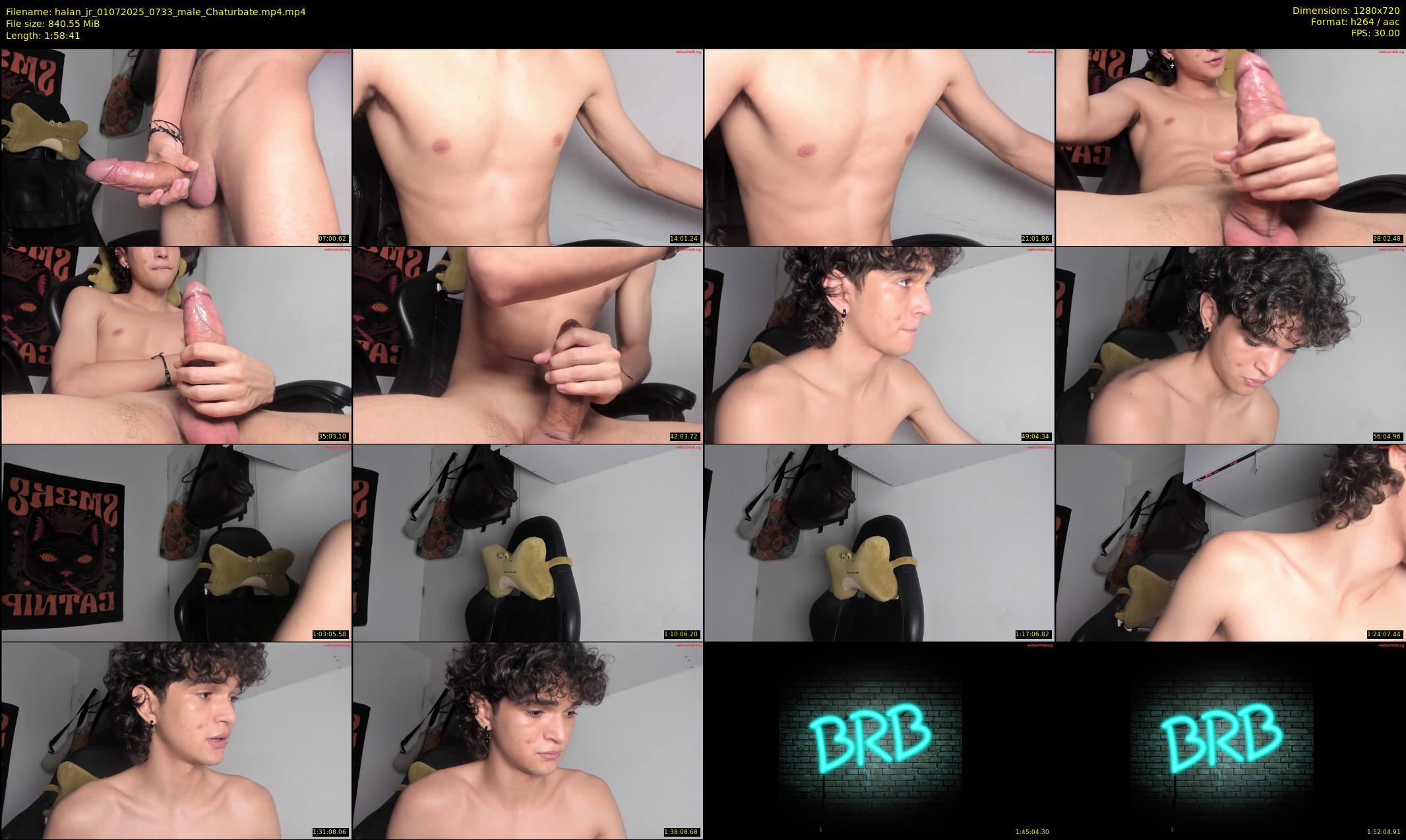 halan_jr — 119 minute Chaturbate male cam show recording, 720p, Jul 1, 2025