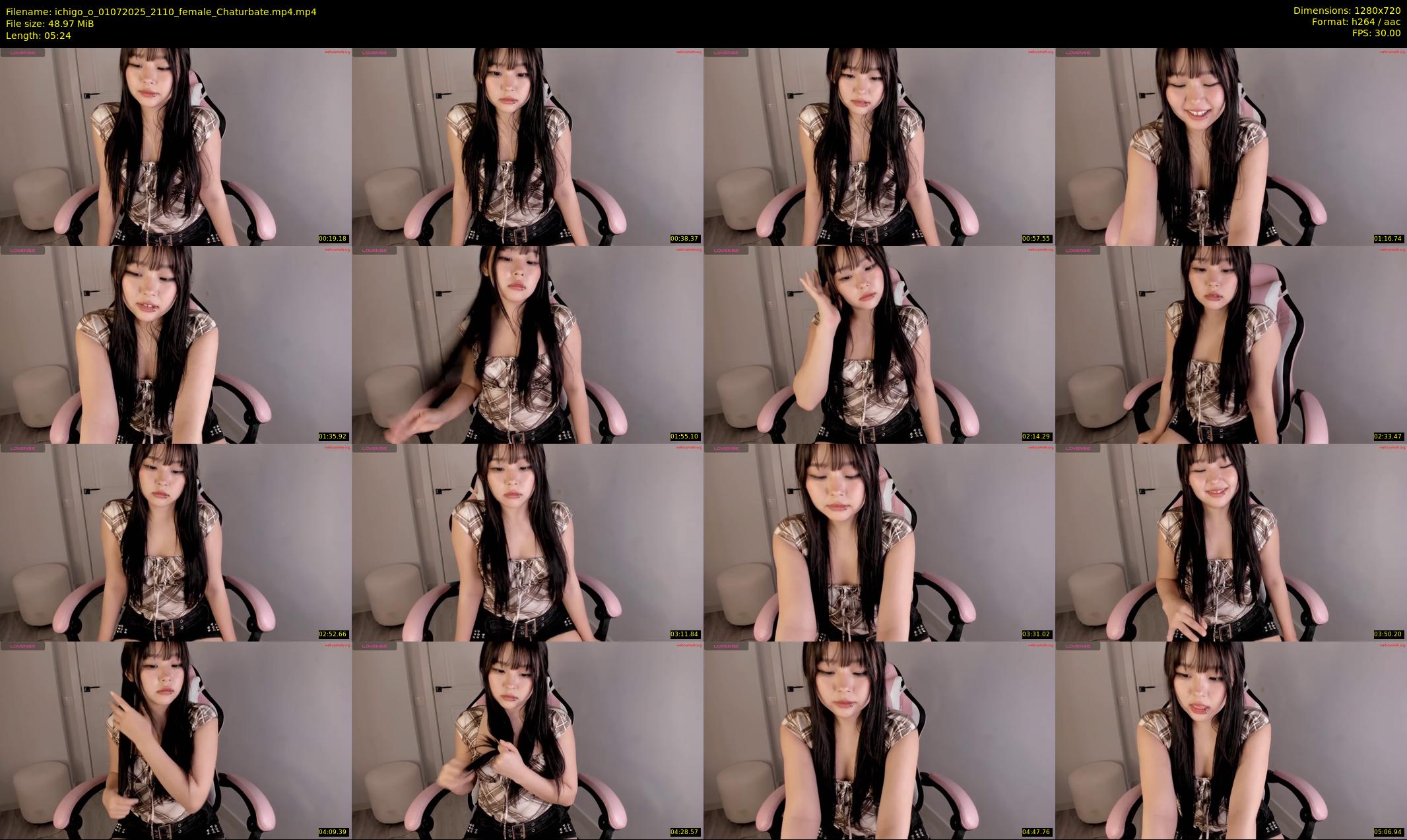ichigo_o — 6 minute Chaturbate female cam show recording, 720p, Jul 1, 2025