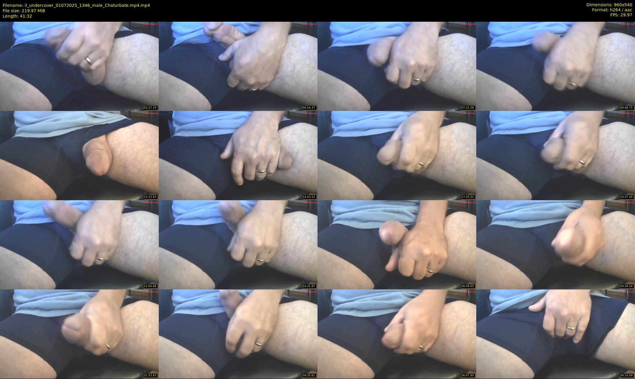 il_undercover — 42 minute Chaturbate male cam show recording, 480p, Jul 1, 2025