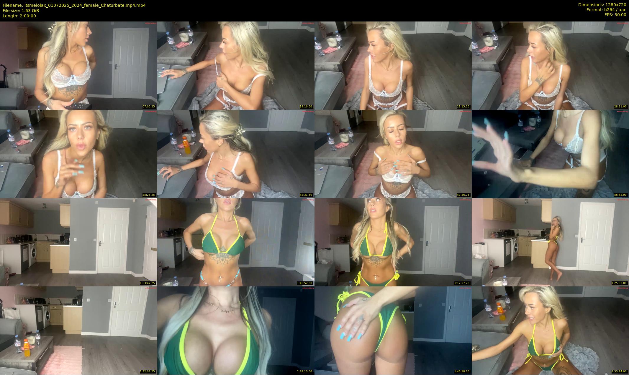 itsmelolax — 120 minute Chaturbate female cam show recording, 720p, Jul 1, 2025