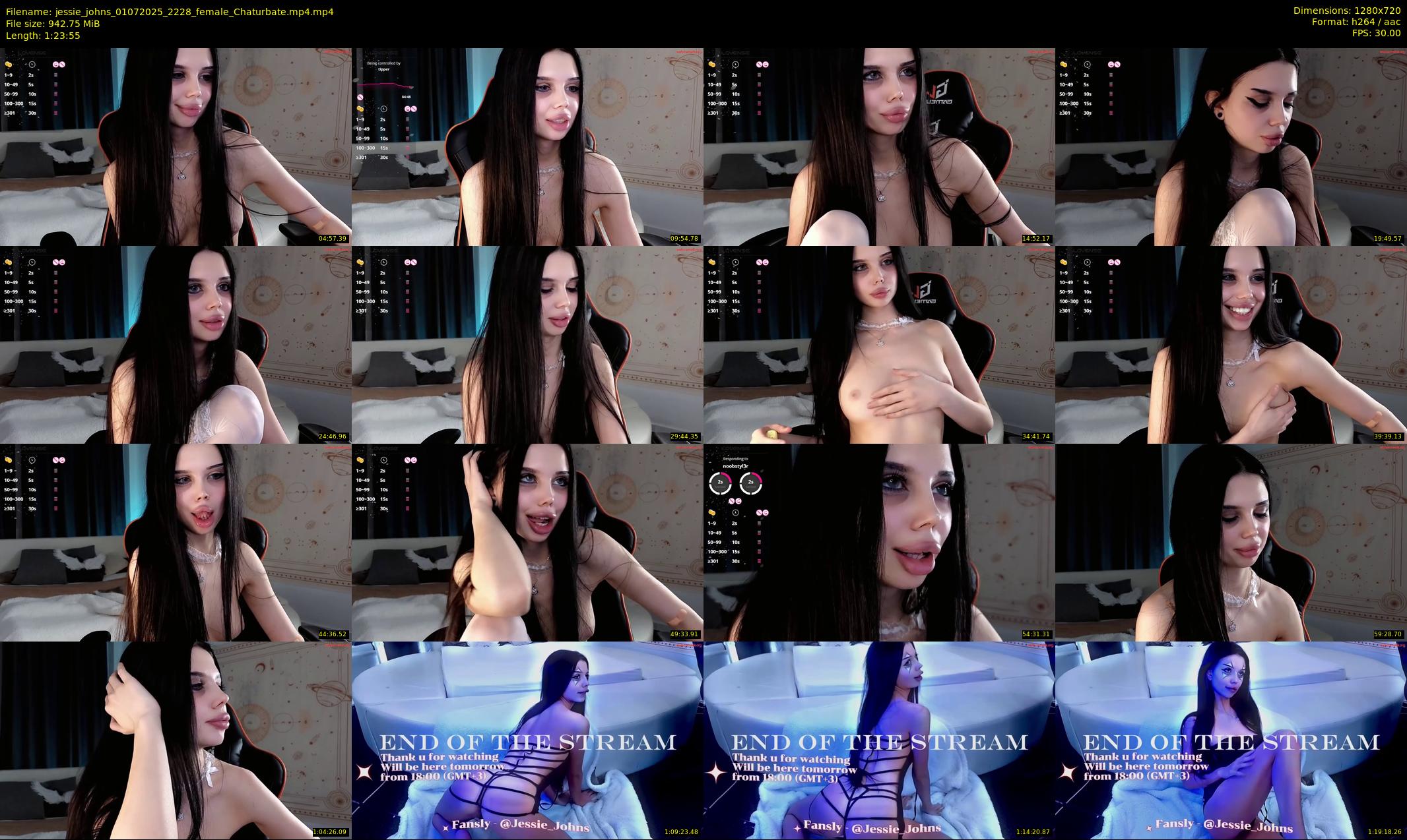 jessie_johns — 84 minute Chaturbate female cam show recording, 720p, Jul 1, 2025