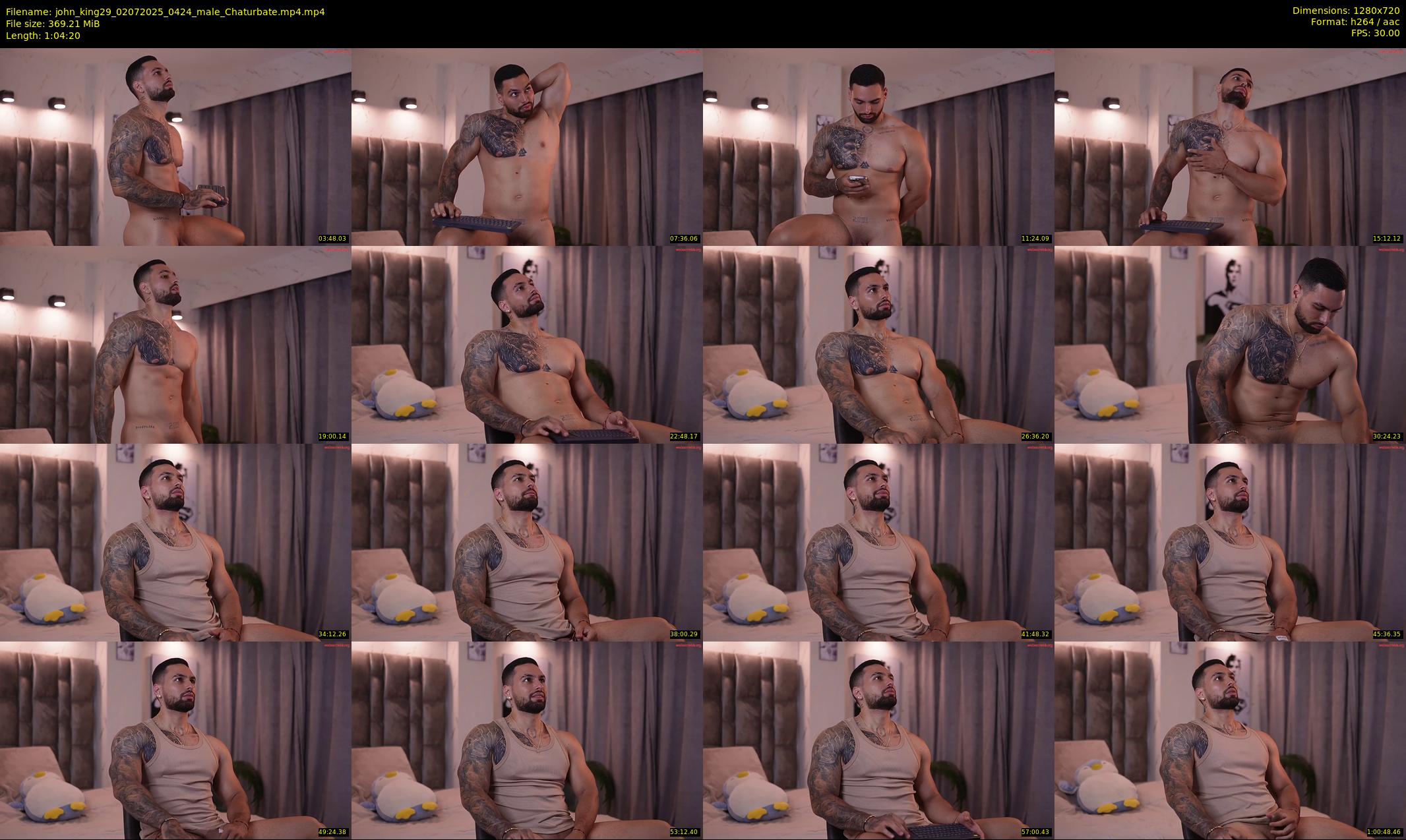 john_king29 — 65 minute Chaturbate male cam show recording, 720p, Jul 2, 2025