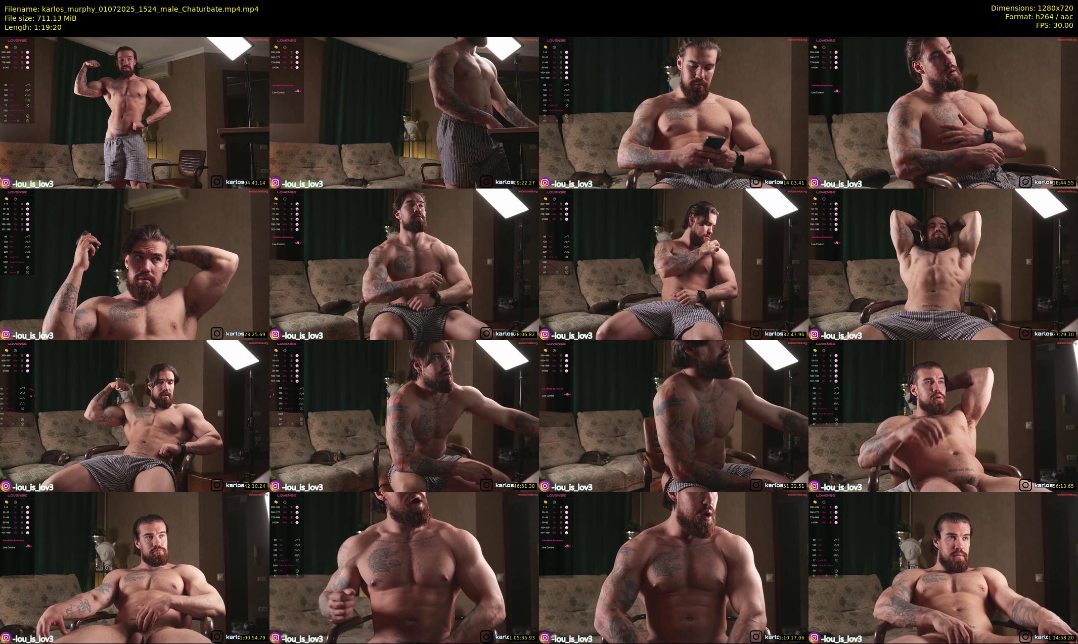 karlos_murphy — 80 minute Chaturbate male cam show recording, 720p, Jul 1, 2025