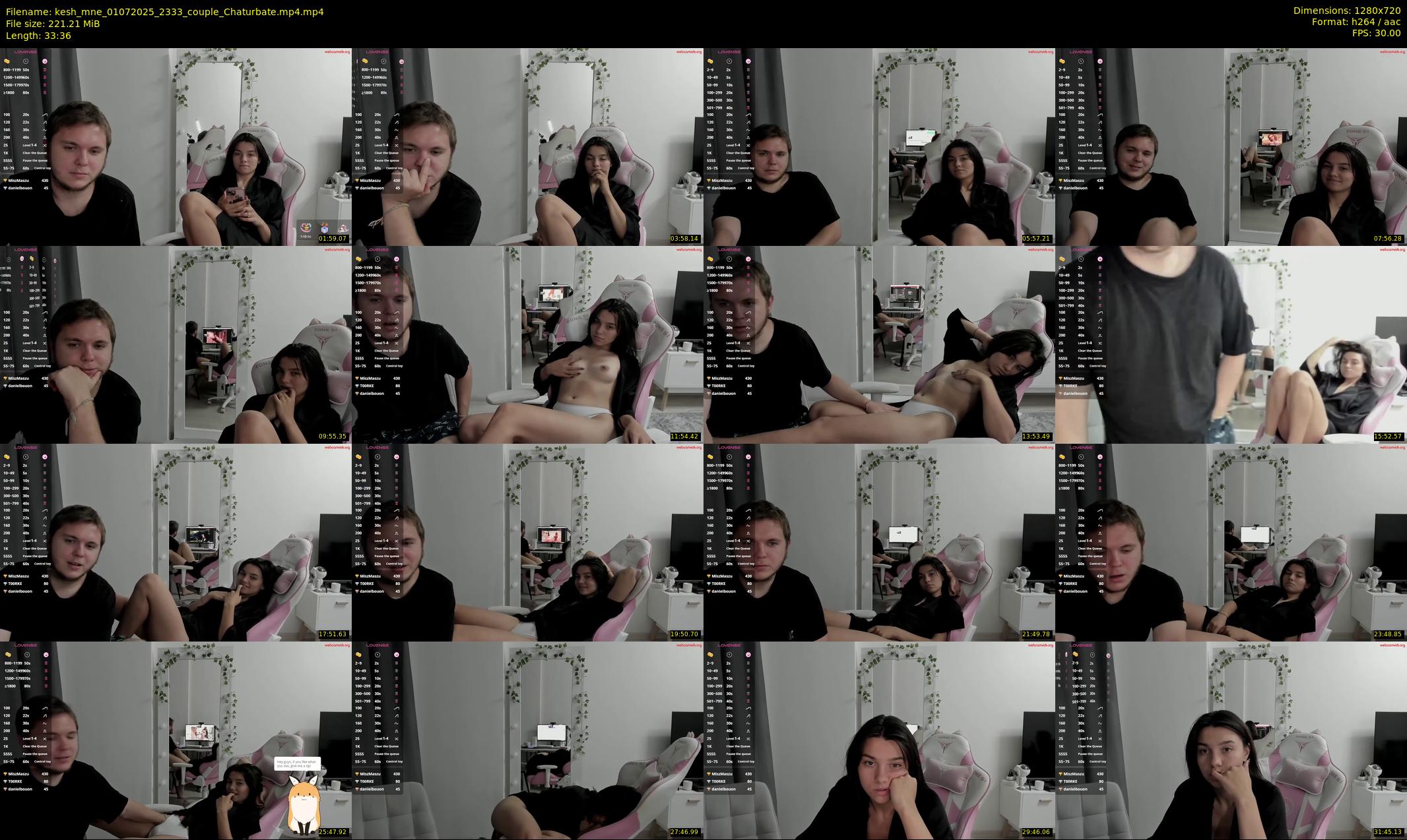 kesh_mne — 34 minute Chaturbate female cam show recording, 720p, Jul 1, 2025