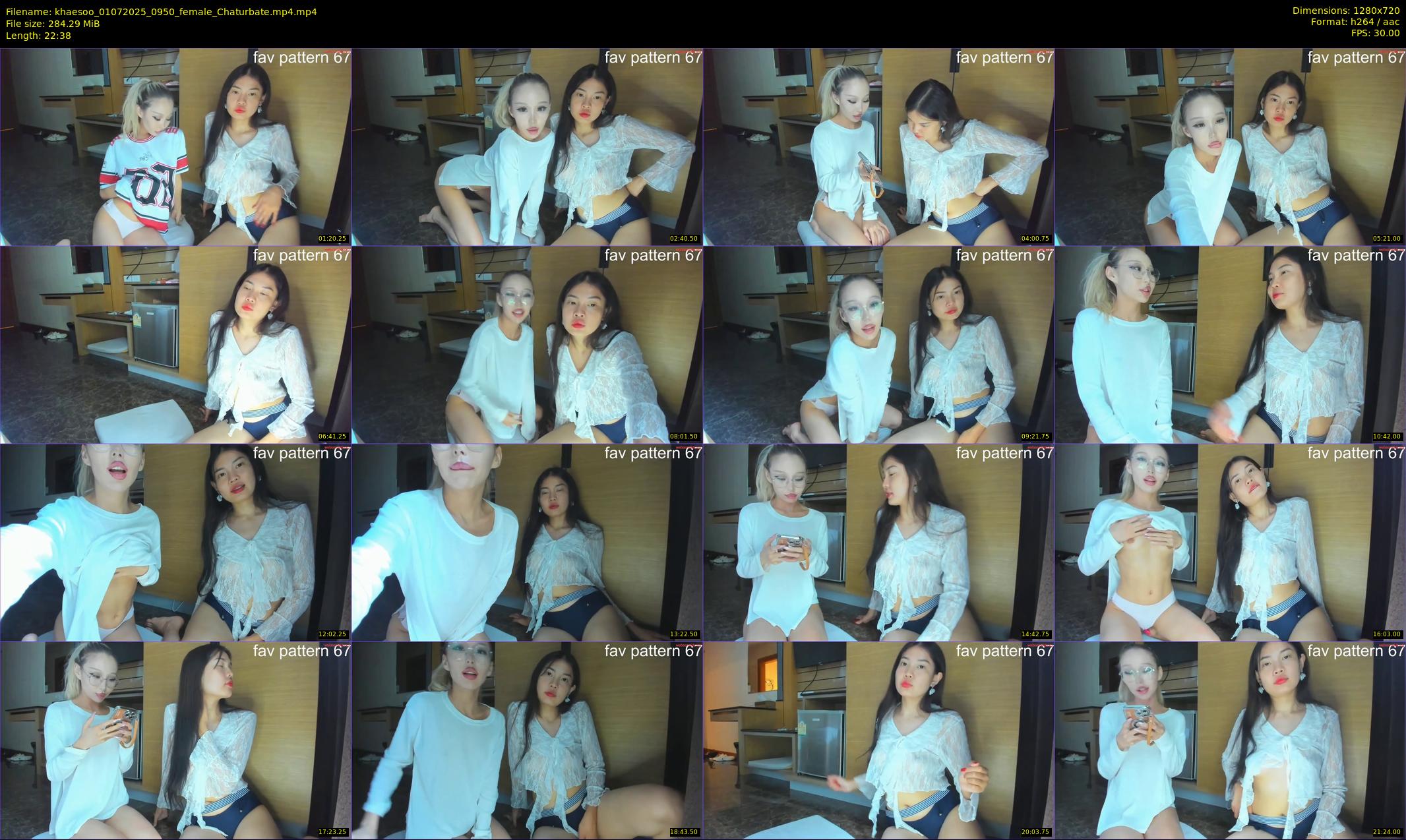 khaesoo — 23 minute Chaturbate female cam show recording, 720p, Jul 1, 2025