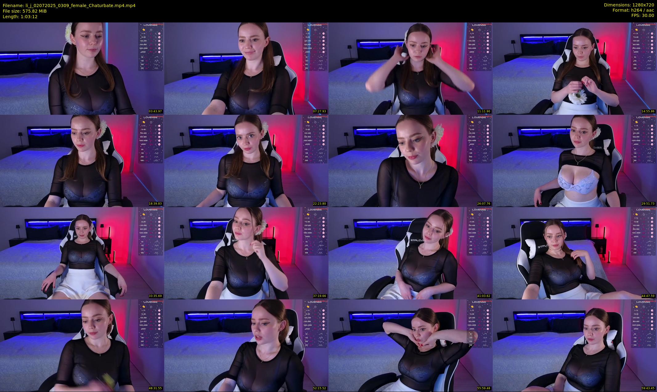 li_j — 64 minute Chaturbate female cam show recording, 720p, Jul 2, 2025