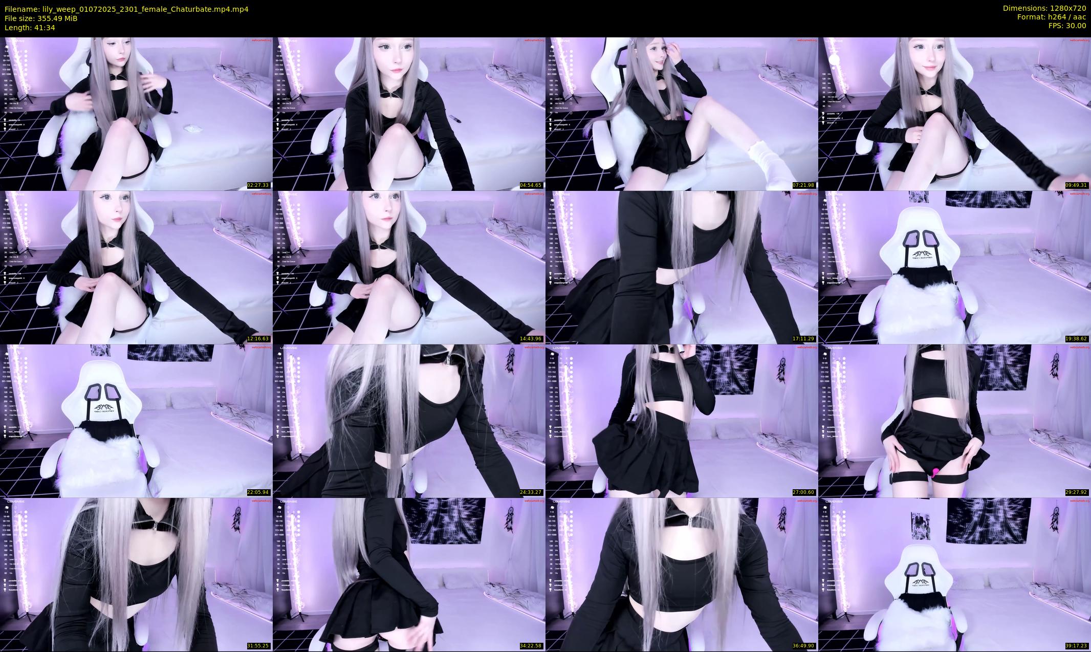 lily_weep — 42 minute Chaturbate female cam show recording, 720p, Jul 1, 2025