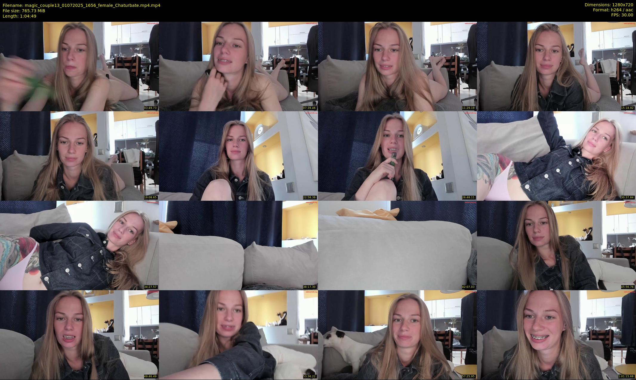 magic_couple13 — 65 minute Chaturbate couple cam show recording, 720p, Jul 1, 2025