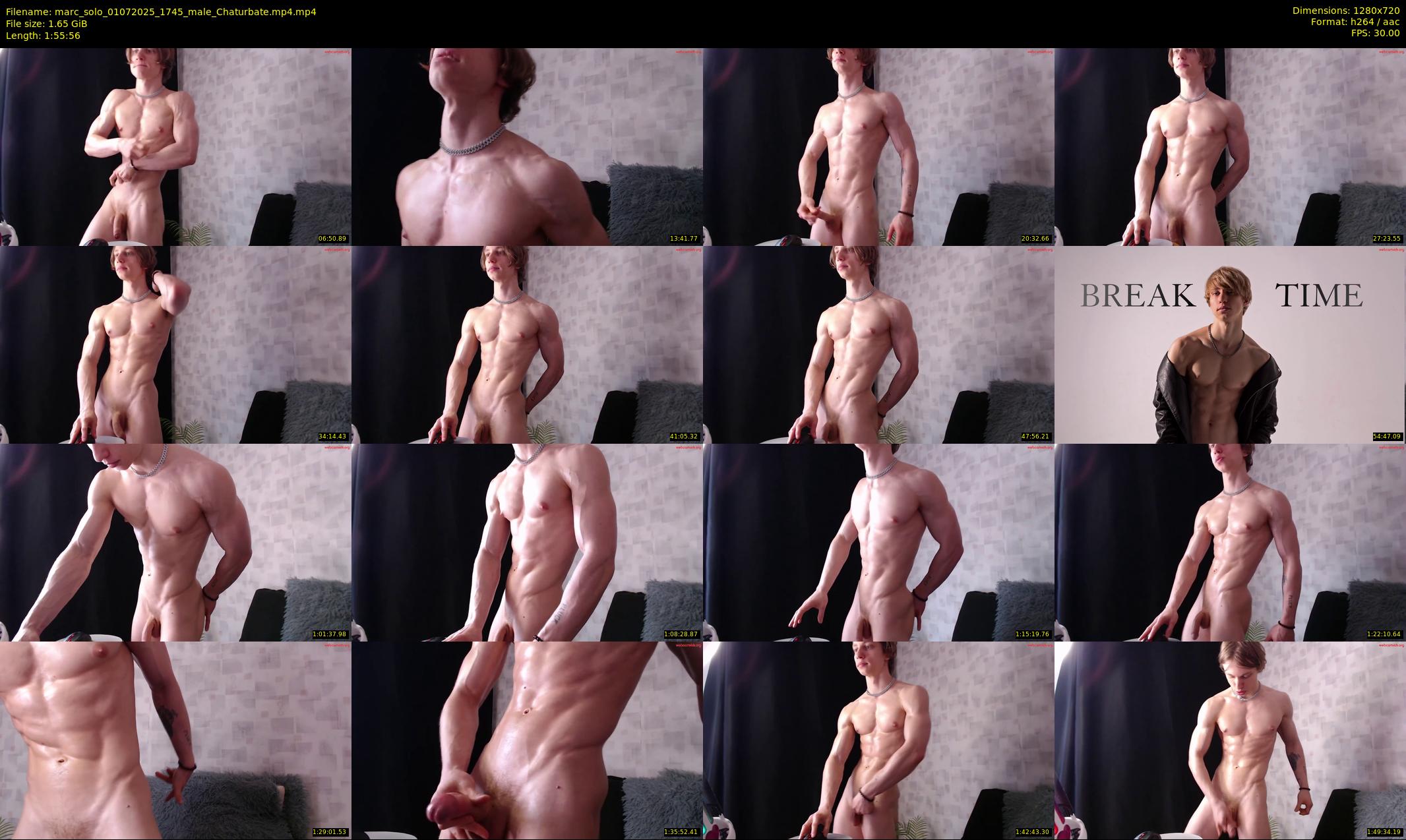 marc_solo — 116 minute Chaturbate male cam show recording, 720p, Jul 1, 2025