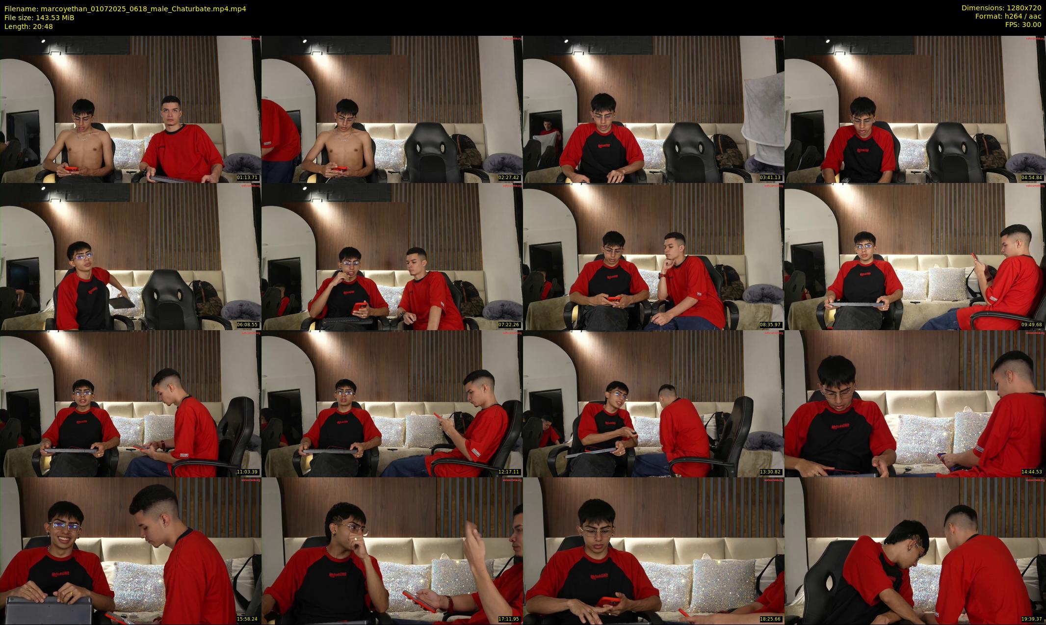 marcoyethan — 21 minute Chaturbate male cam show recording, 720p, Jul 1, 2025