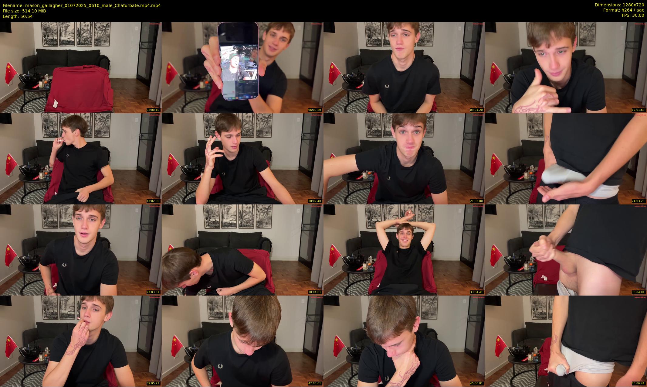 mason_gallagher — 51 minute Chaturbate male cam show recording, 720p, Jul 1, 2025