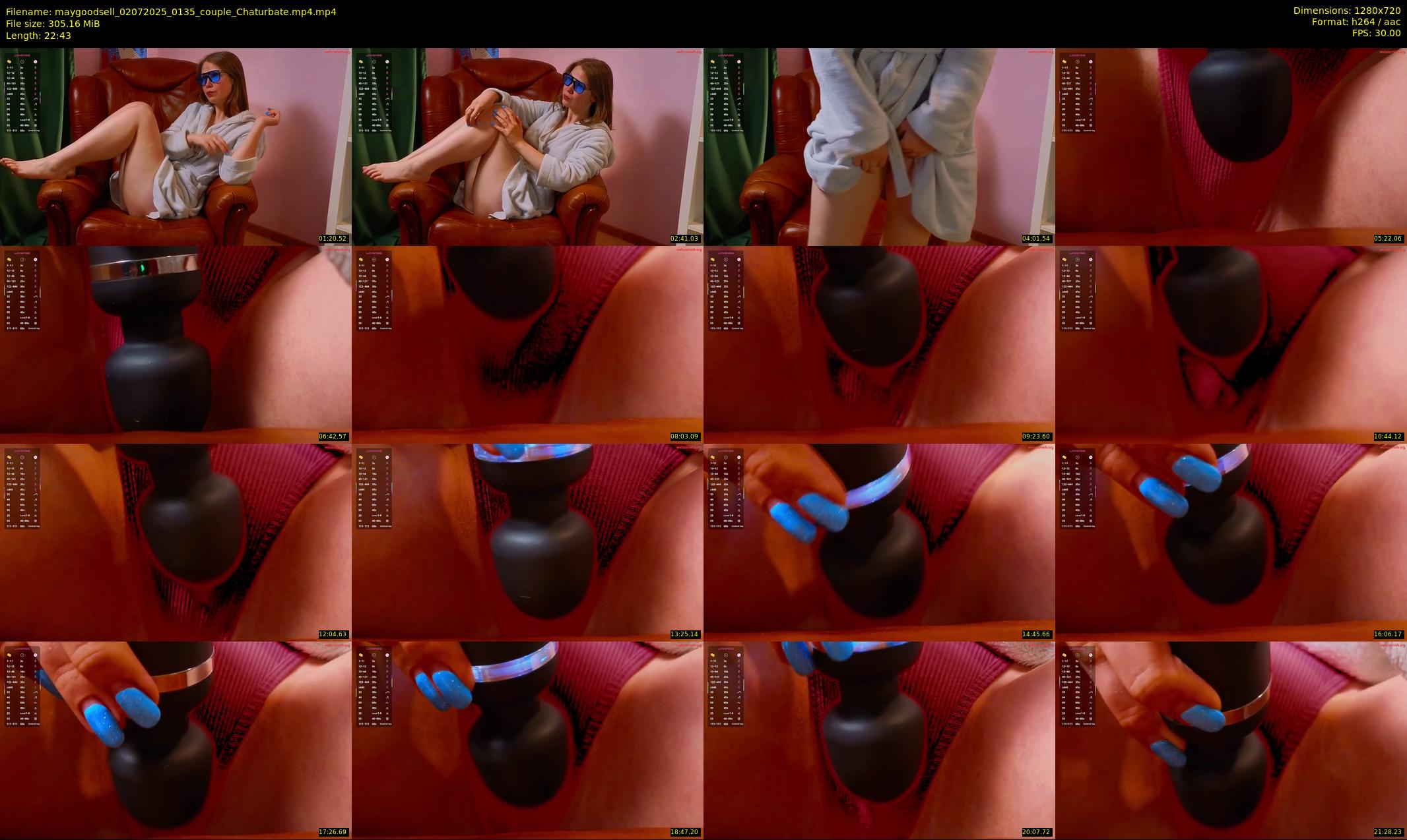 maygoodsell — 23 minute Chaturbate couple cam show recording, 720p, Jul 2, 2025