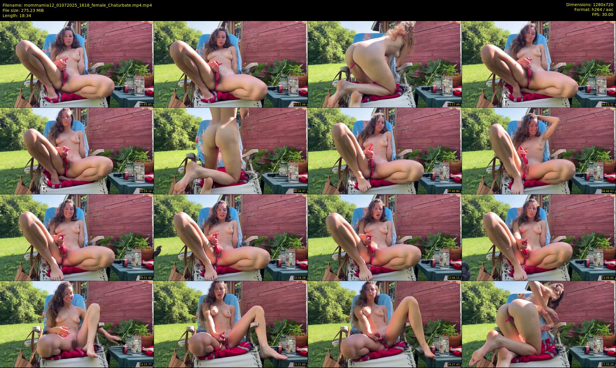 mommamia12 — 19 minute Chaturbate female cam show recording, 720p, Jul 1, 2025