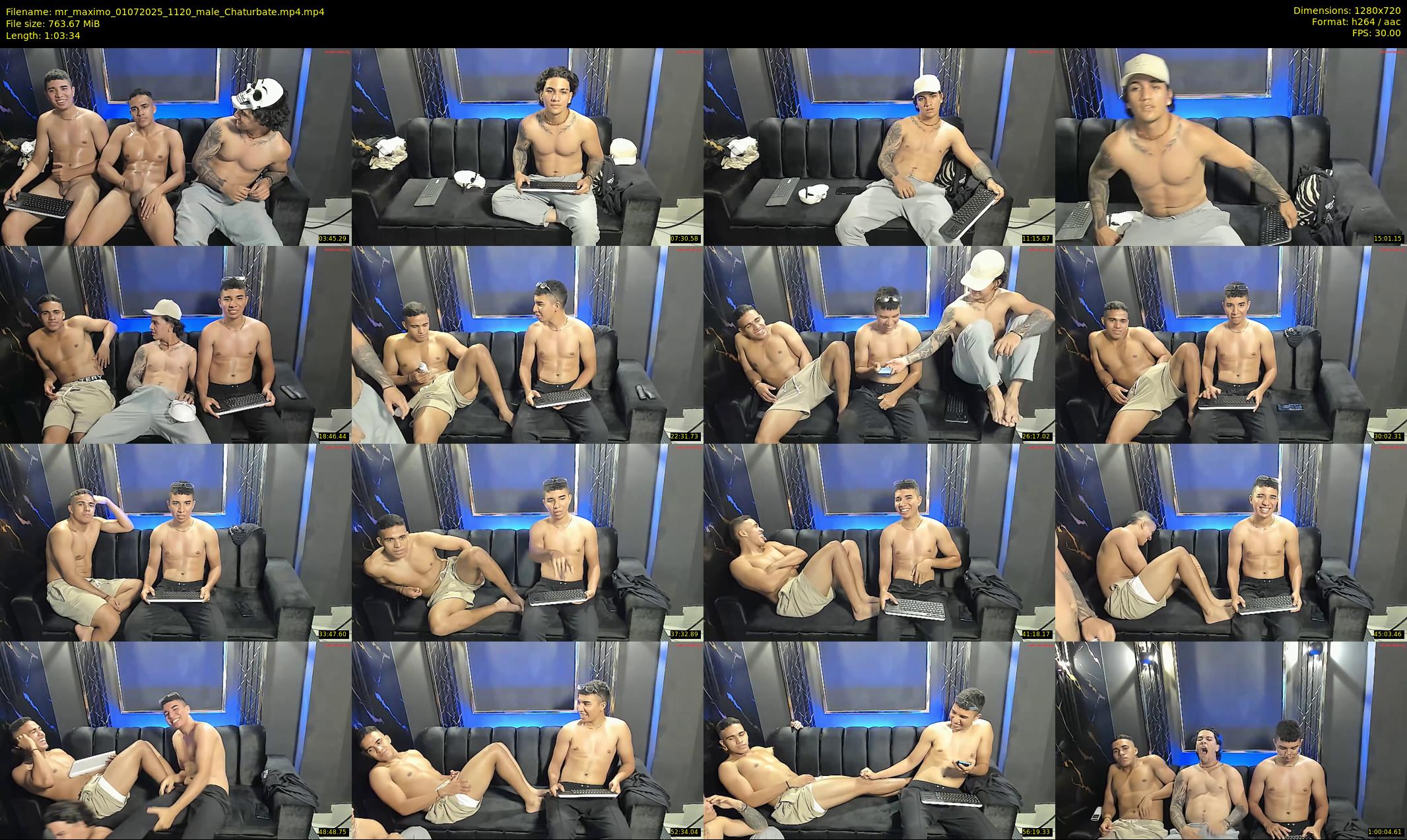 mr_maximo — 64 minute Chaturbate male cam show recording, 720p, Jul 1, 2025