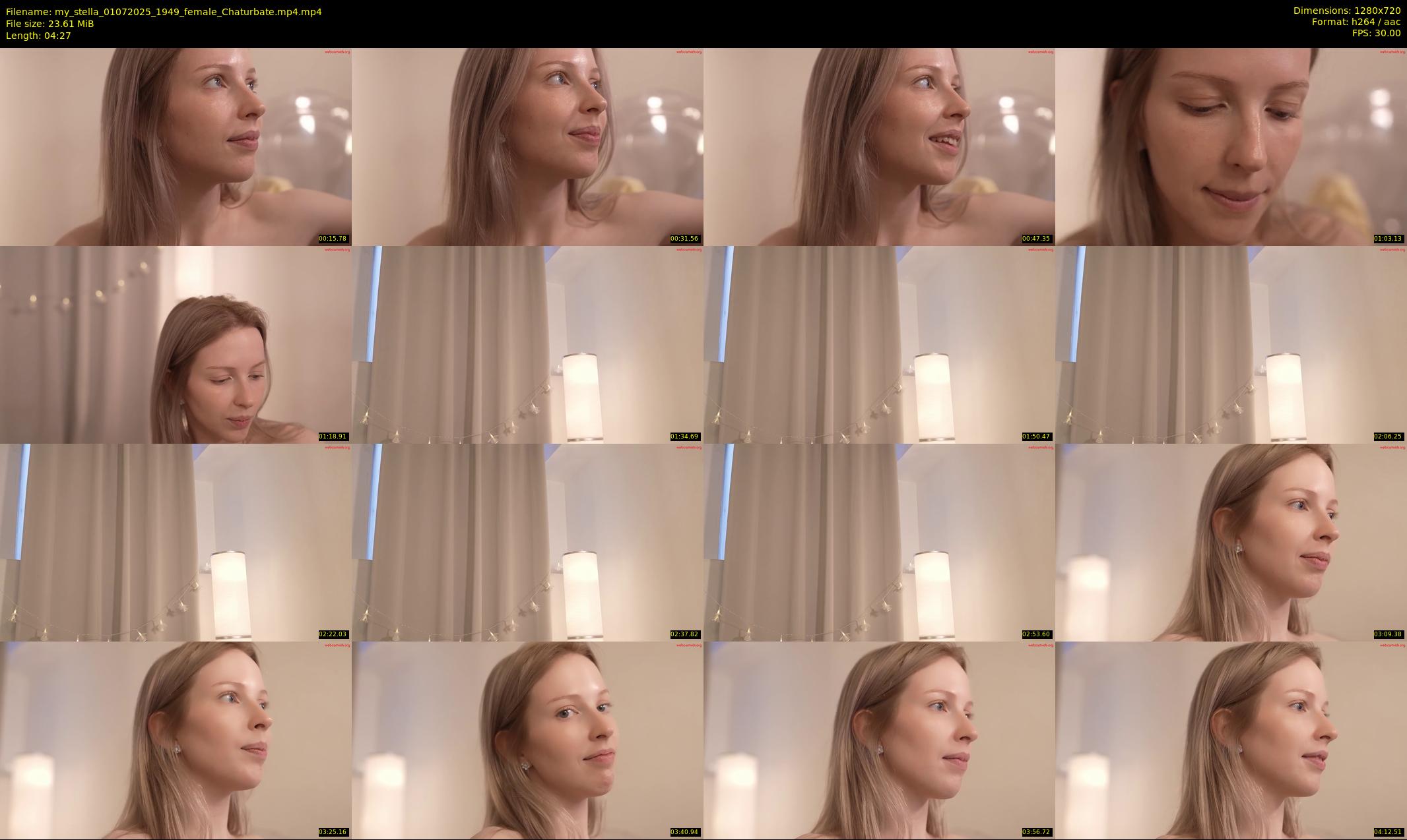 my_stella — 5 minute Chaturbate female cam show recording, 720p, Jul 1, 2025