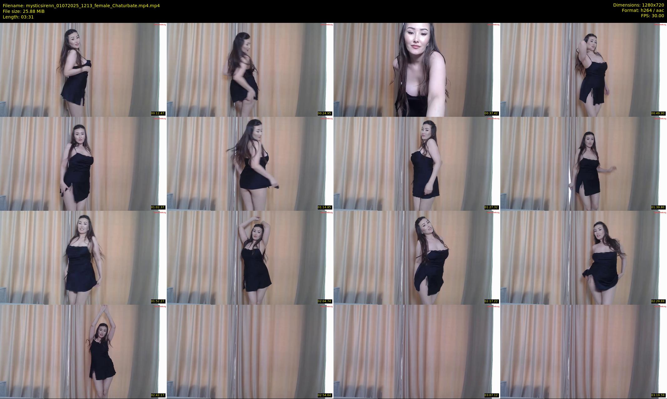 mysticsirenn — 4 minute Chaturbate female cam show recording, 720p, Jul 1, 2025