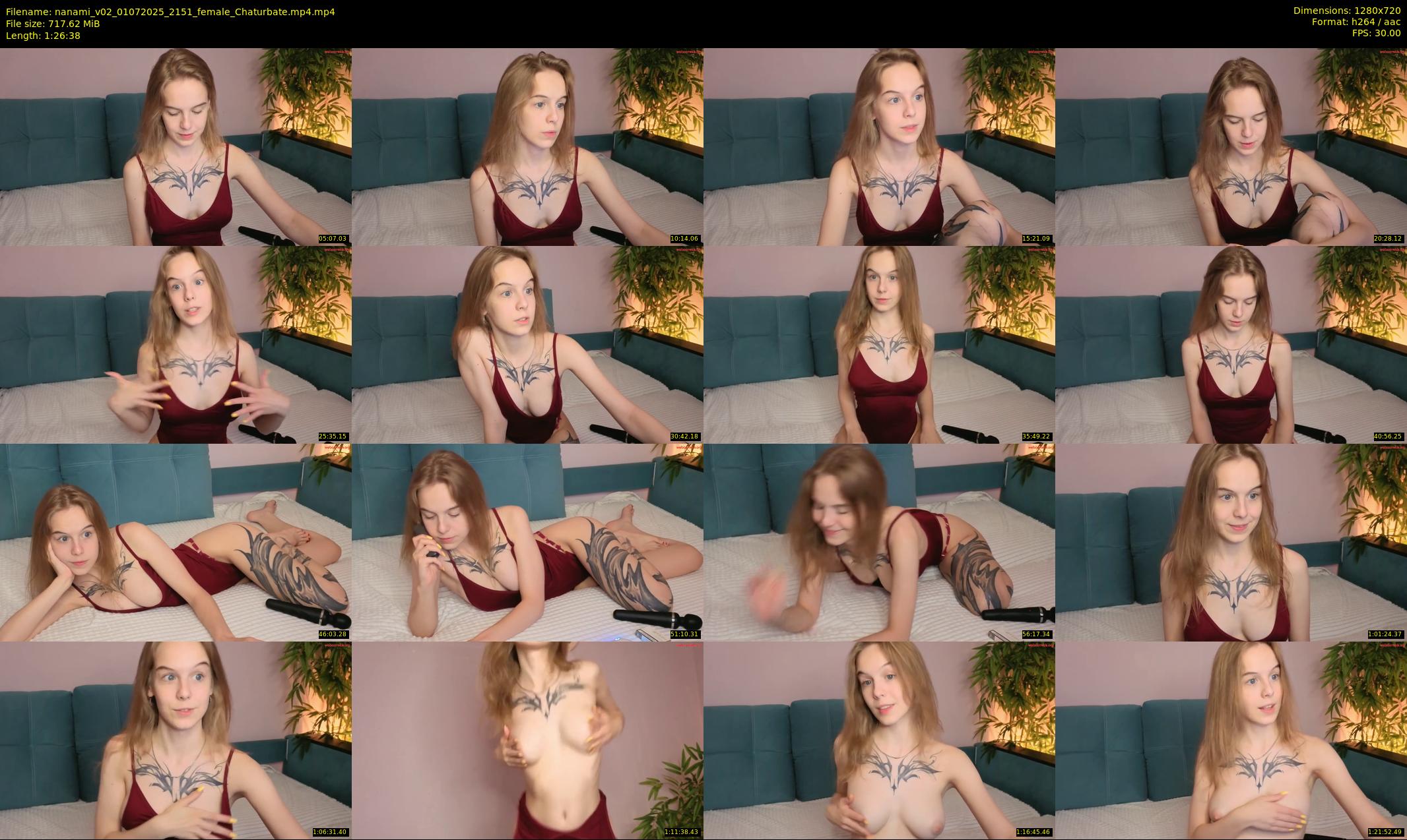nanami_v02 — 87 minute Chaturbate couple cam show recording, 720p, Jul 1, 2025