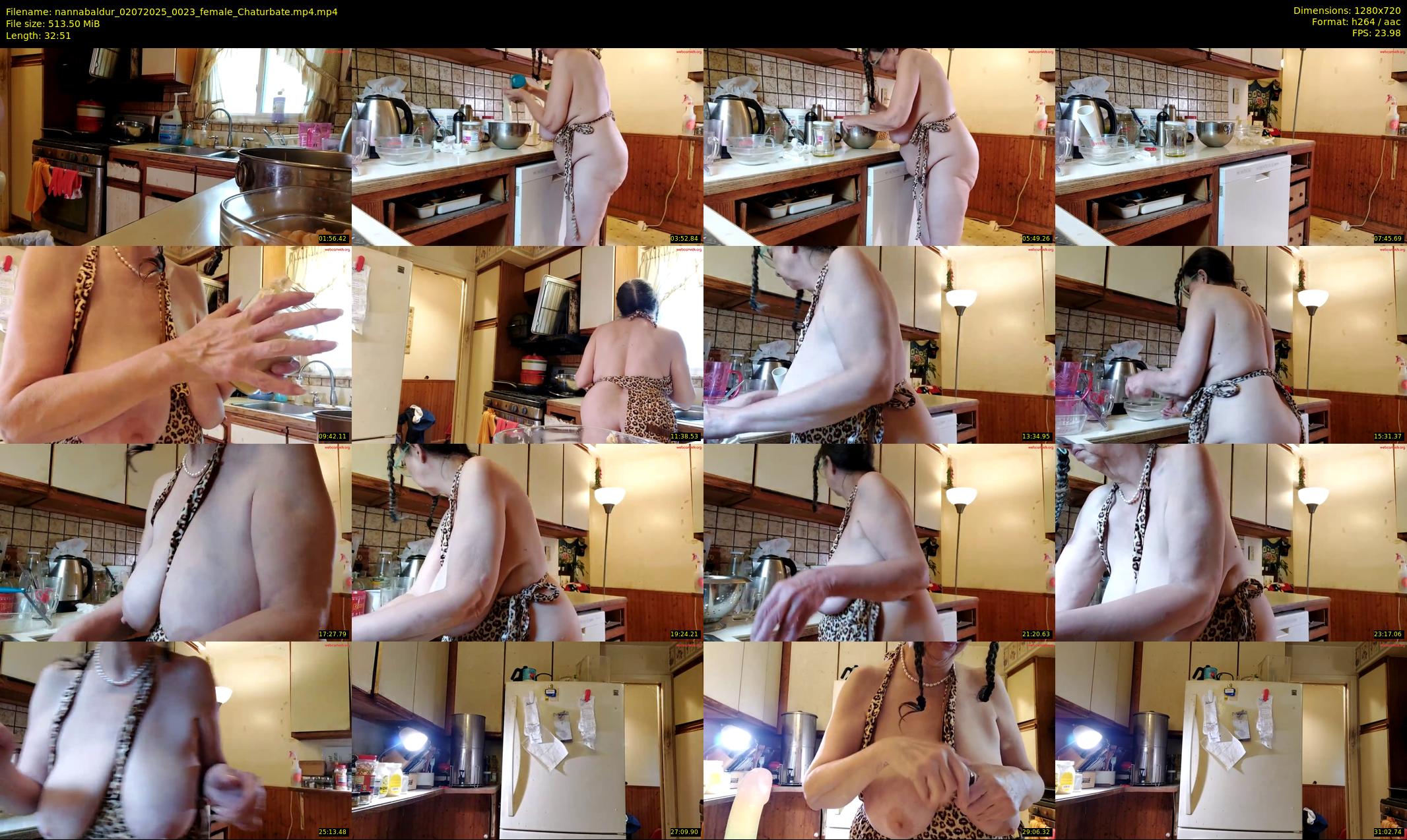 nannabaldur — 33 minute Chaturbate female cam show recording, 720p, Jul 2, 2025
