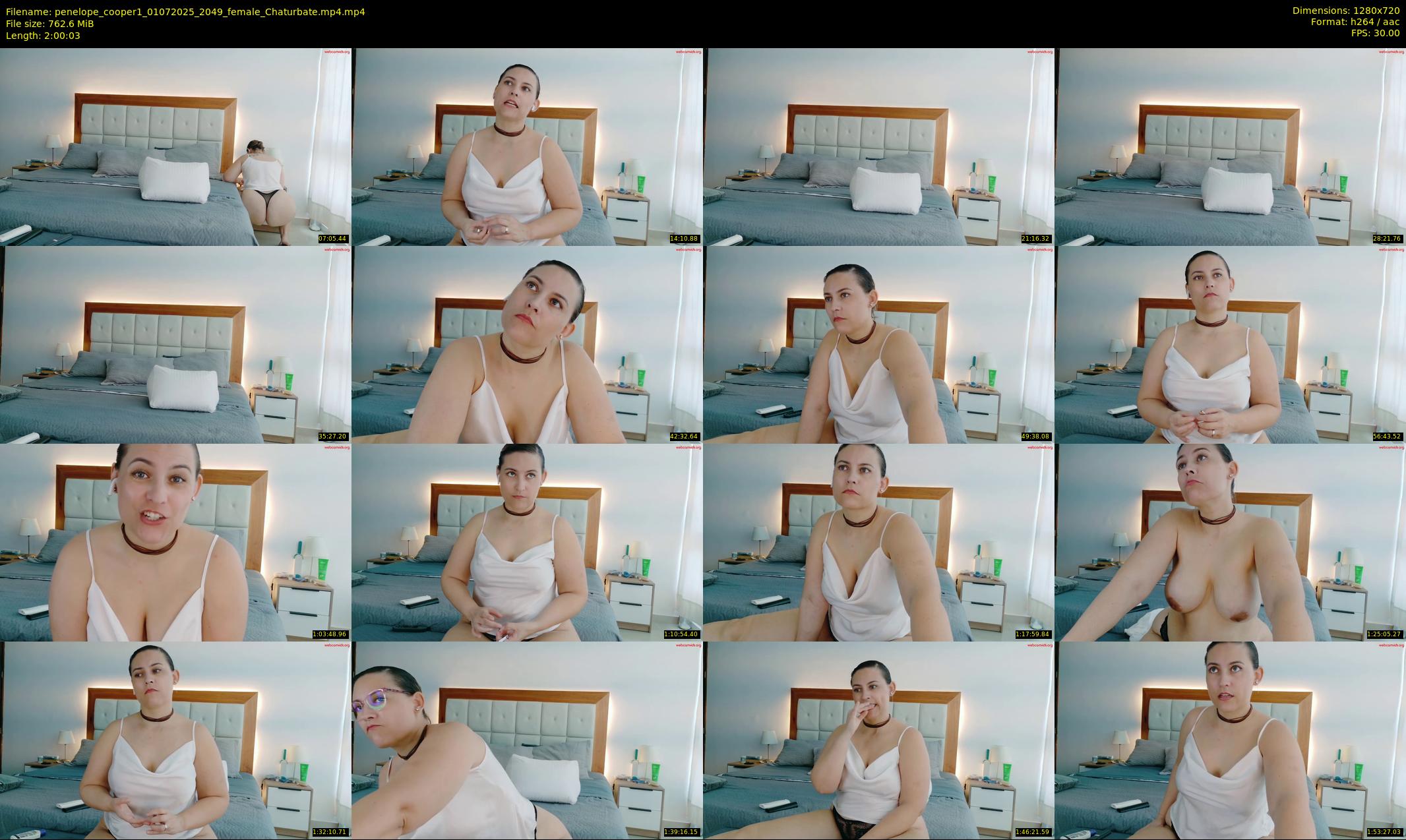 penelope_cooper1 — 121 minute Chaturbate female cam show recording, 720p, Jul 1, 2025