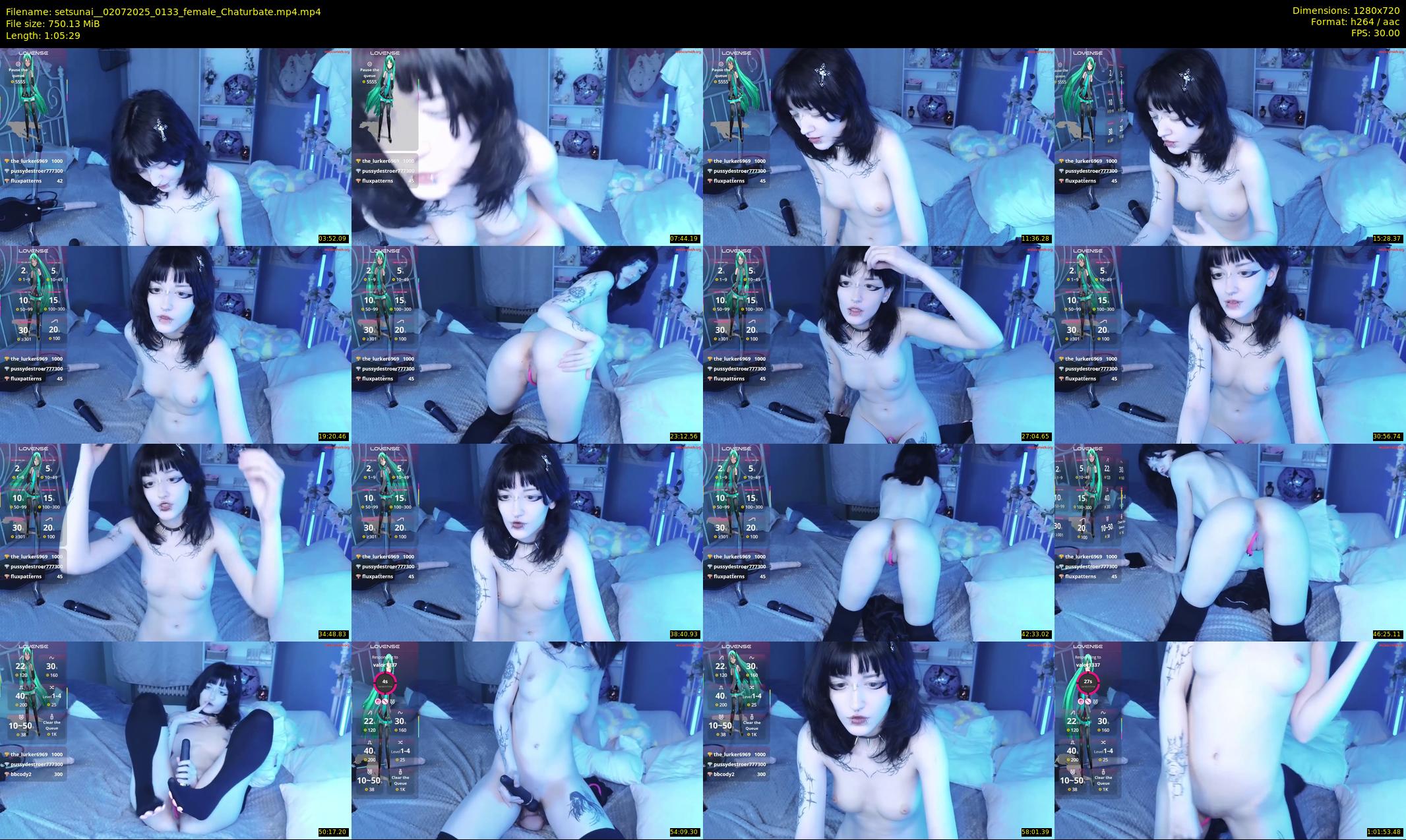 setsunai_ — 66 minute Chaturbate female cam show recording, 720p, Jul 2, 2025