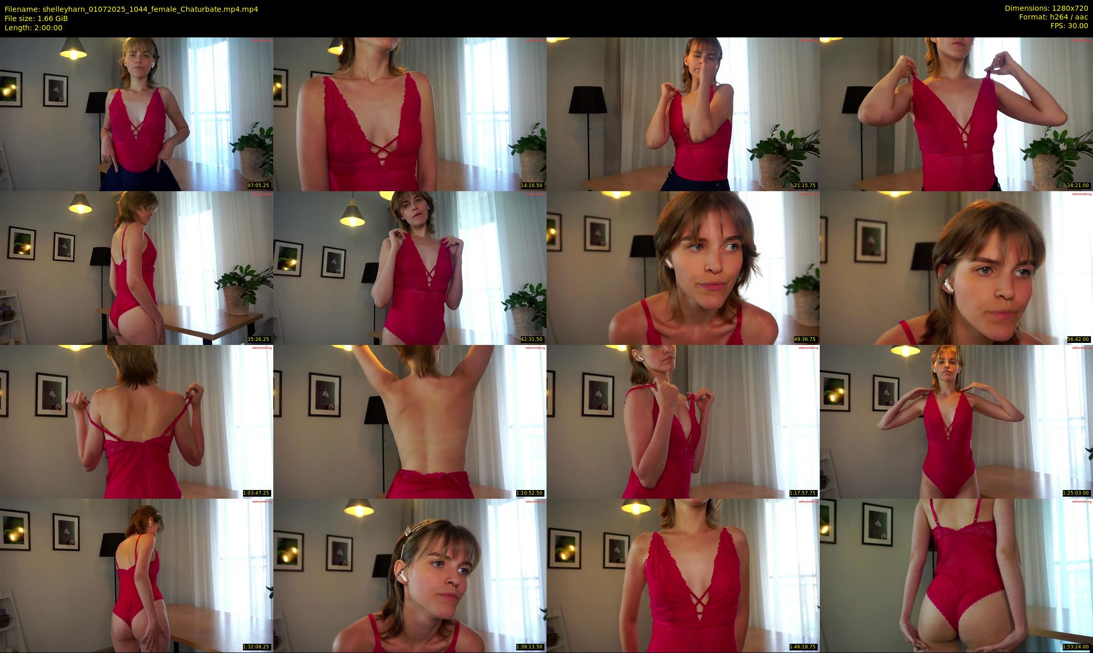 shelleyharn — 120 minute Chaturbate female cam show recording, 720p, Jul 1, 2025