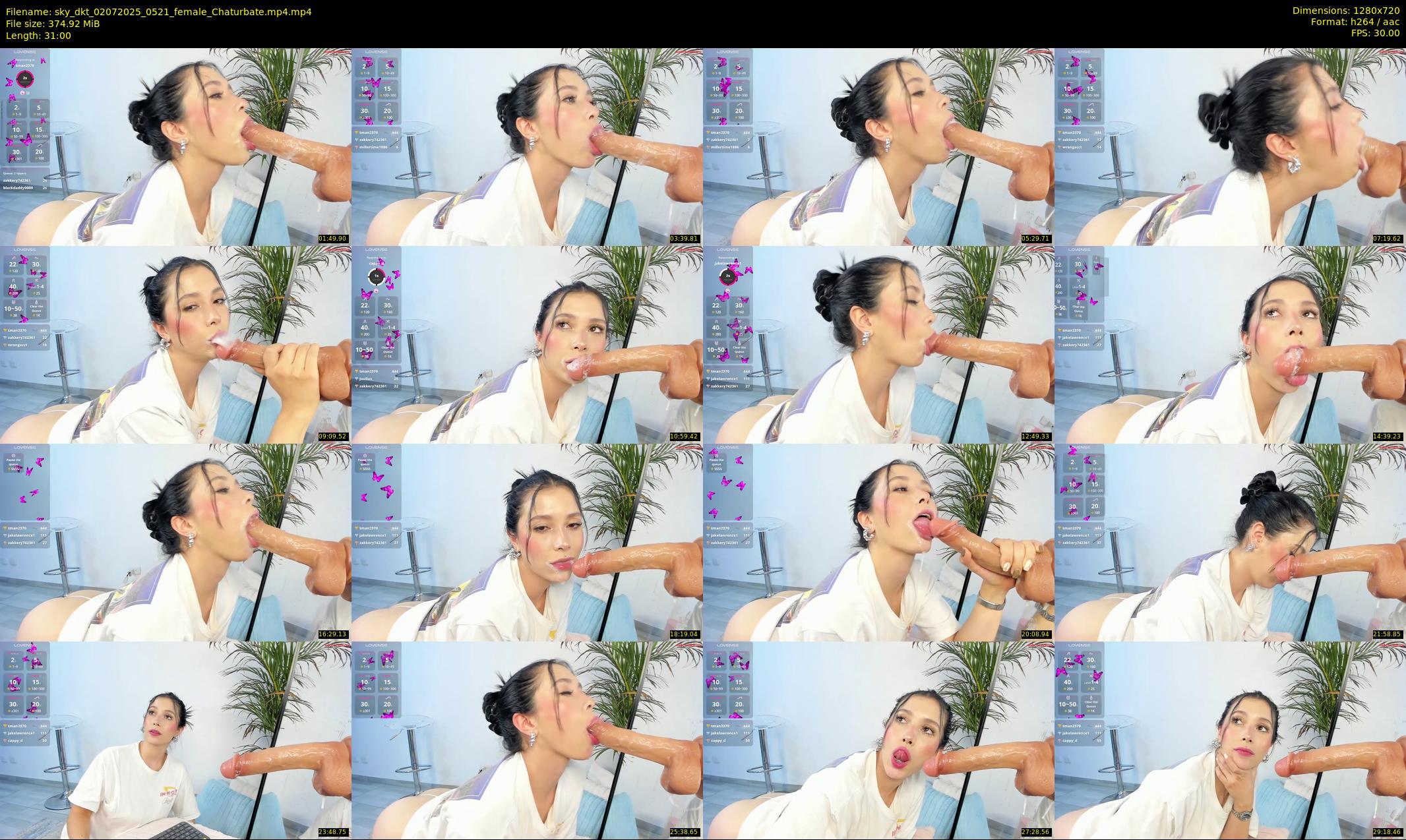 sky_dkt — 31 minute Chaturbate female cam show recording, 720p, Jul 2, 2025