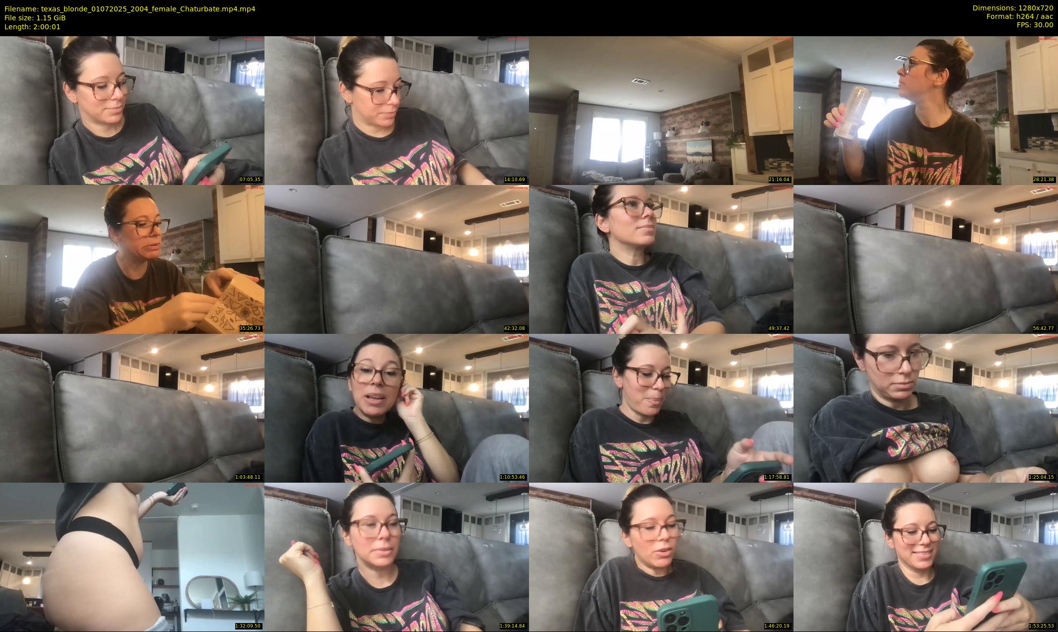 texas_blonde — 121 minute Chaturbate female cam show recording, 720p, Jul 1, 2025