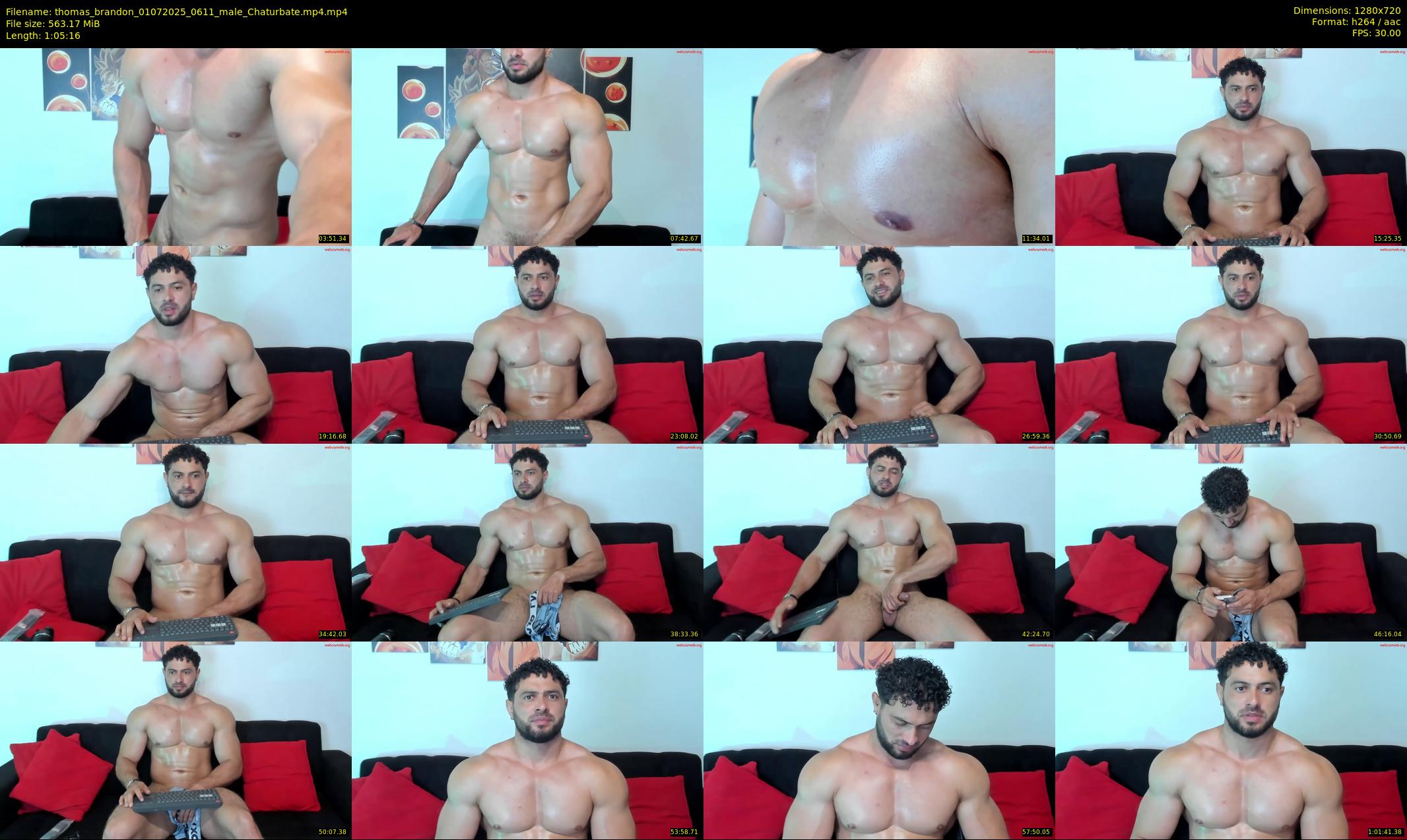 thomas_brandon — 66 minute Chaturbate male cam show recording, 720p, Jul 1, 2025