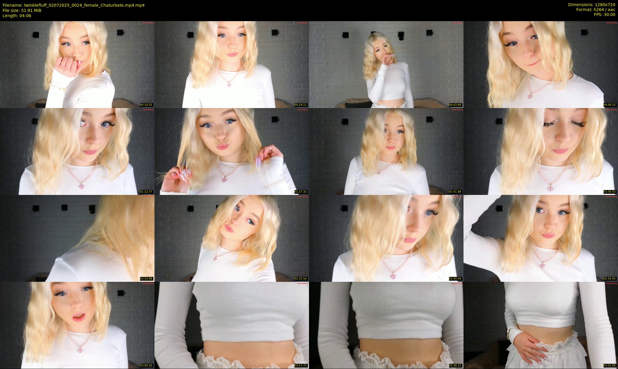 twinklefluff — 5 minute Chaturbate female cam show recording, 720p, Jul 2, 2025