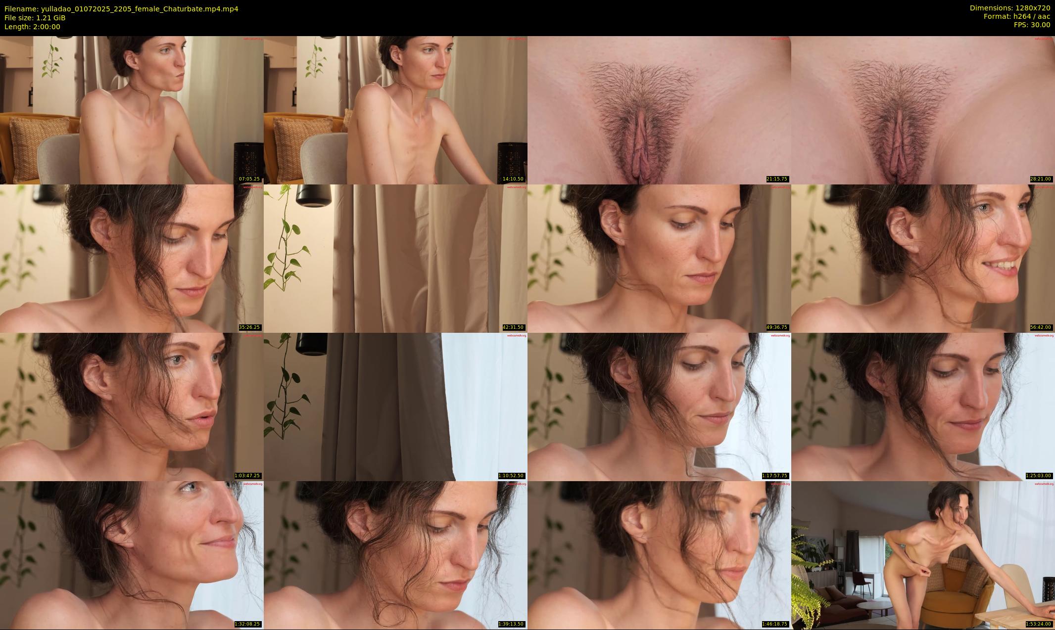 yulladao — 120 minute Chaturbate female cam show recording, 720p, Jul 1, 2025