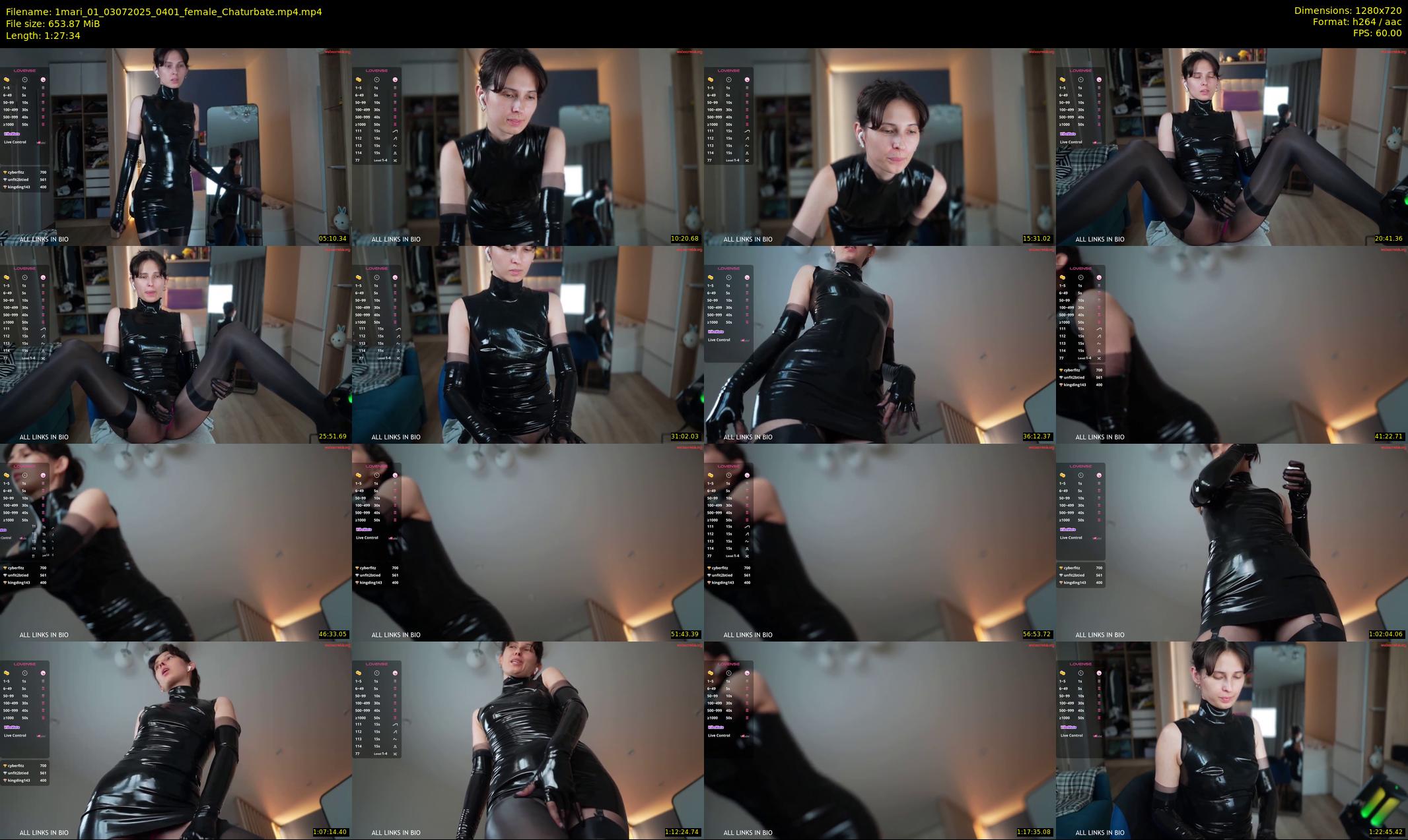 1mari_01 — 88 minute Chaturbate female cam show recording, 720p, Jul 3, 2025